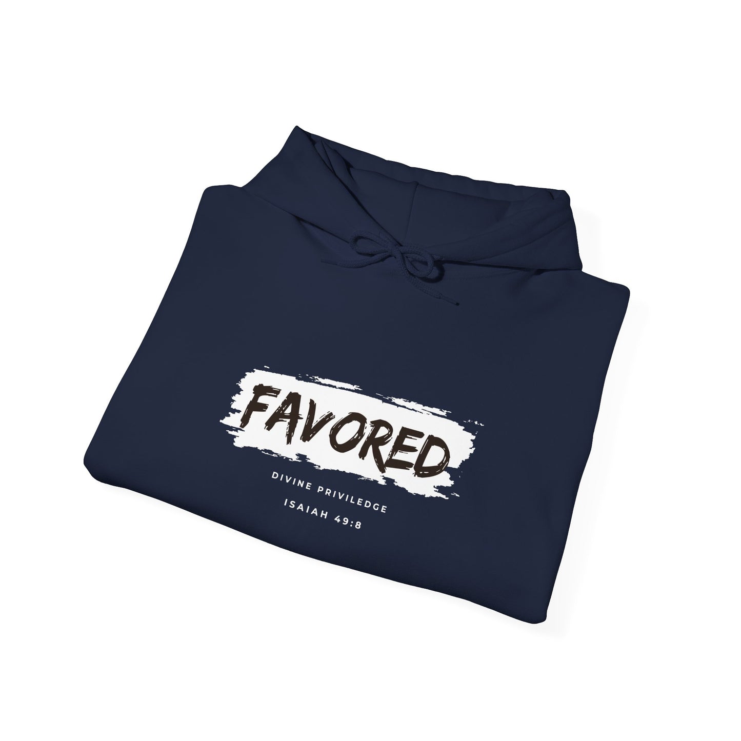 Hooded Sweatshirt - God's Favor at the Oppurtune Time - Isaiah 49:8