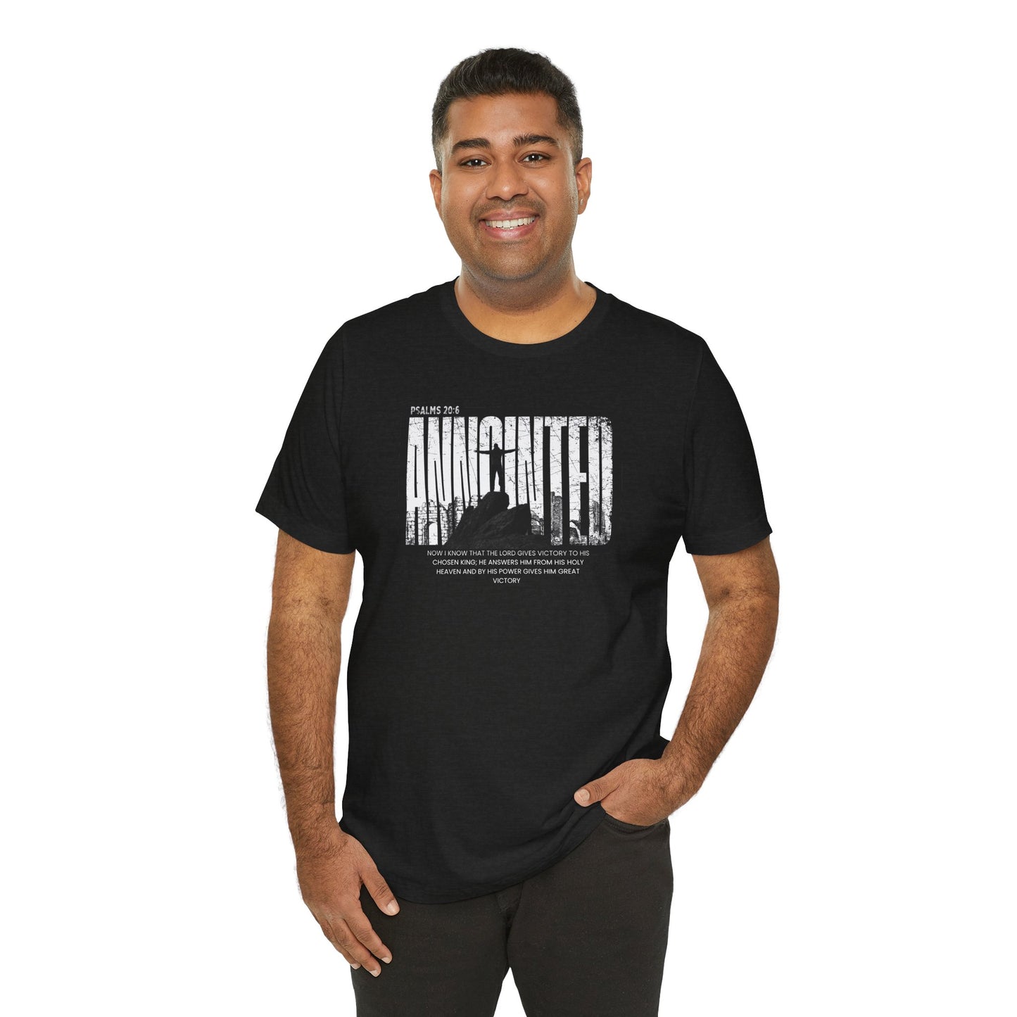 Faith Victory Unisex Tee - Psalm 20:6 Inspired