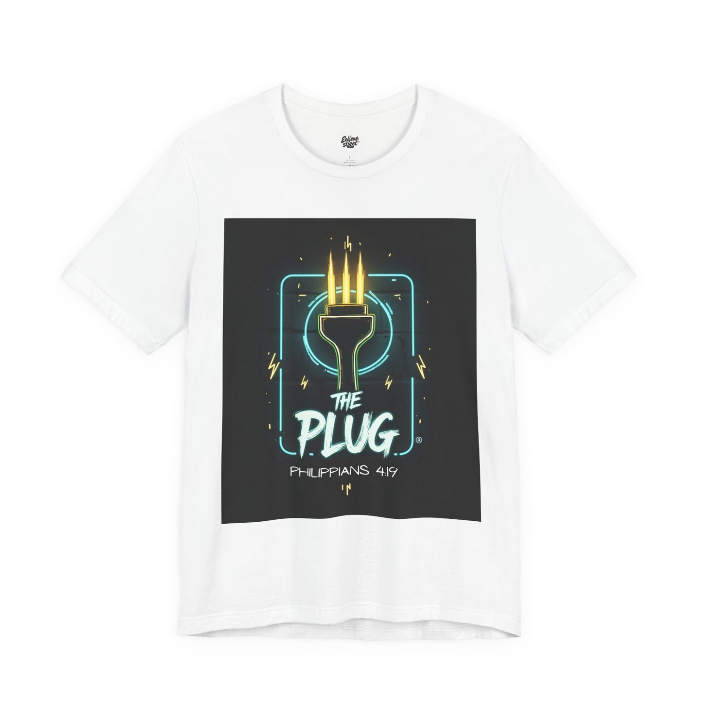 Christian Unisex Tee - Philippians 4:19 God Supplies All Our Needs Design