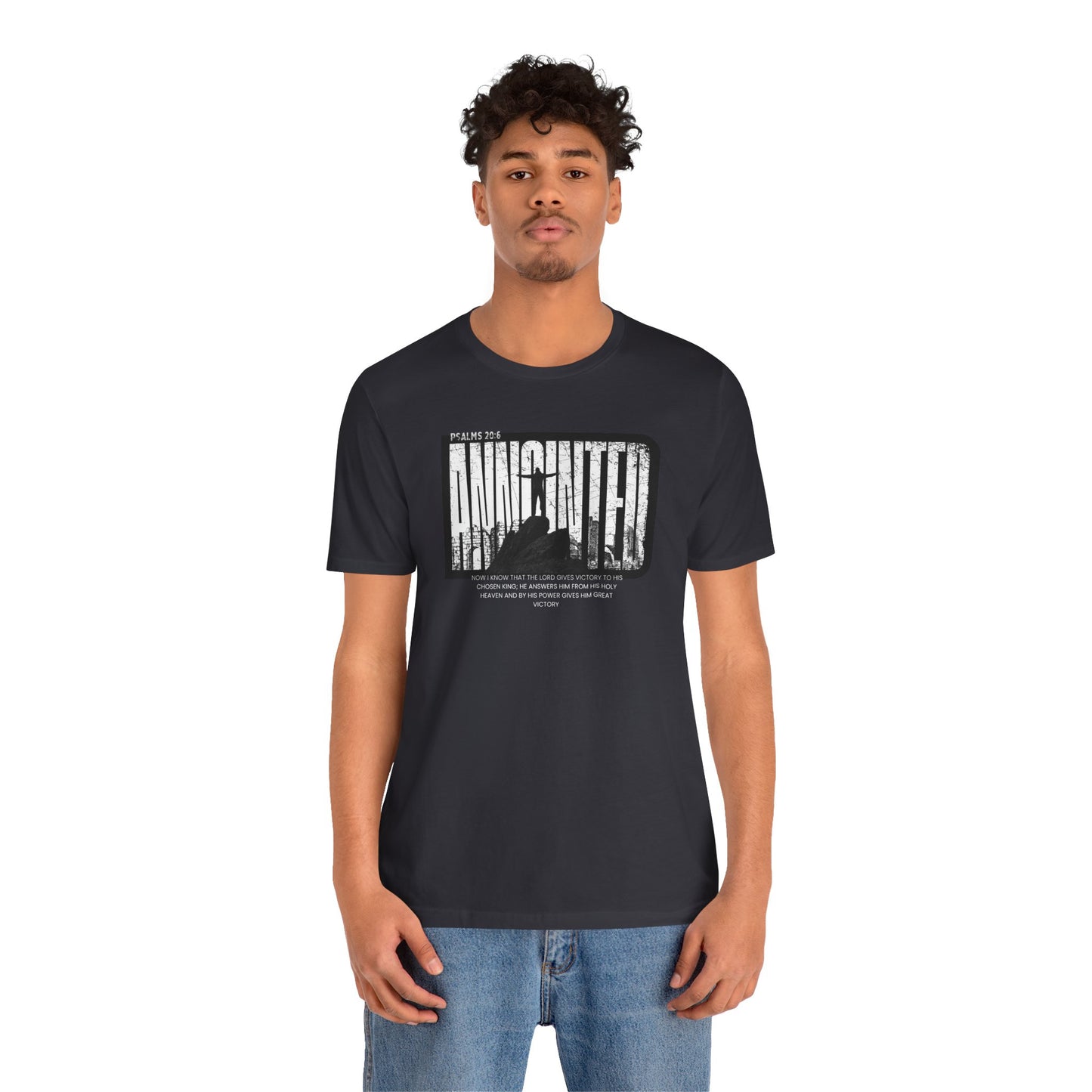 Faith Victory Unisex Tee - Psalm 20:6 Inspired