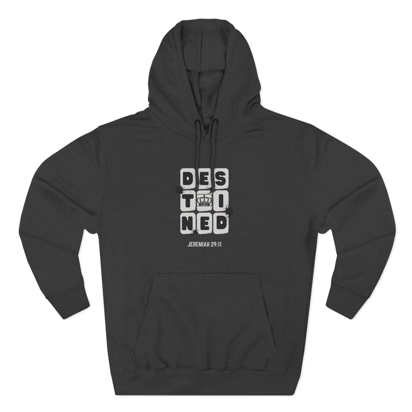 Fleece Hoodie - Jeremiah 29:11 Inspirational Design
