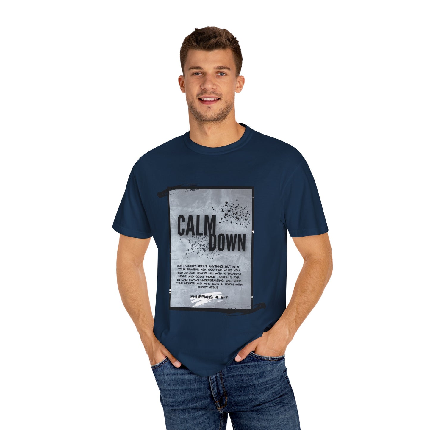 Peaceful Reminder Unisex T-shirt - Philippians 4: 6-9