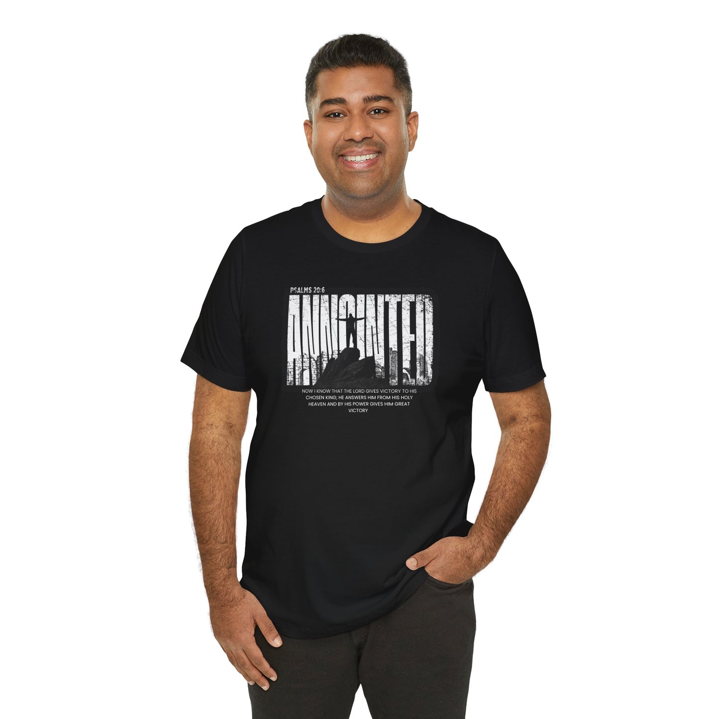 Faith Victory Unisex Tee - Psalm 20:6 Inspired