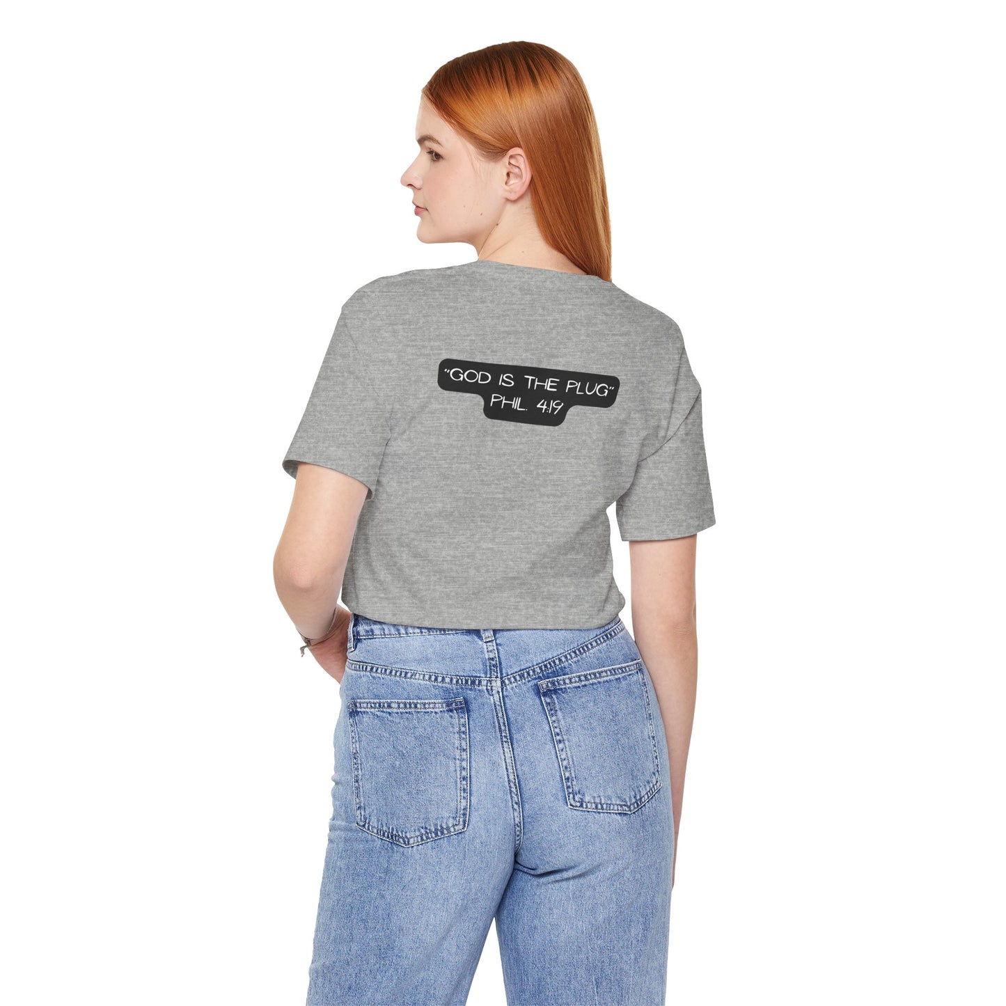 Christian Unisex Tee - Philippians 4:19 God Supplies All Our Needs Design