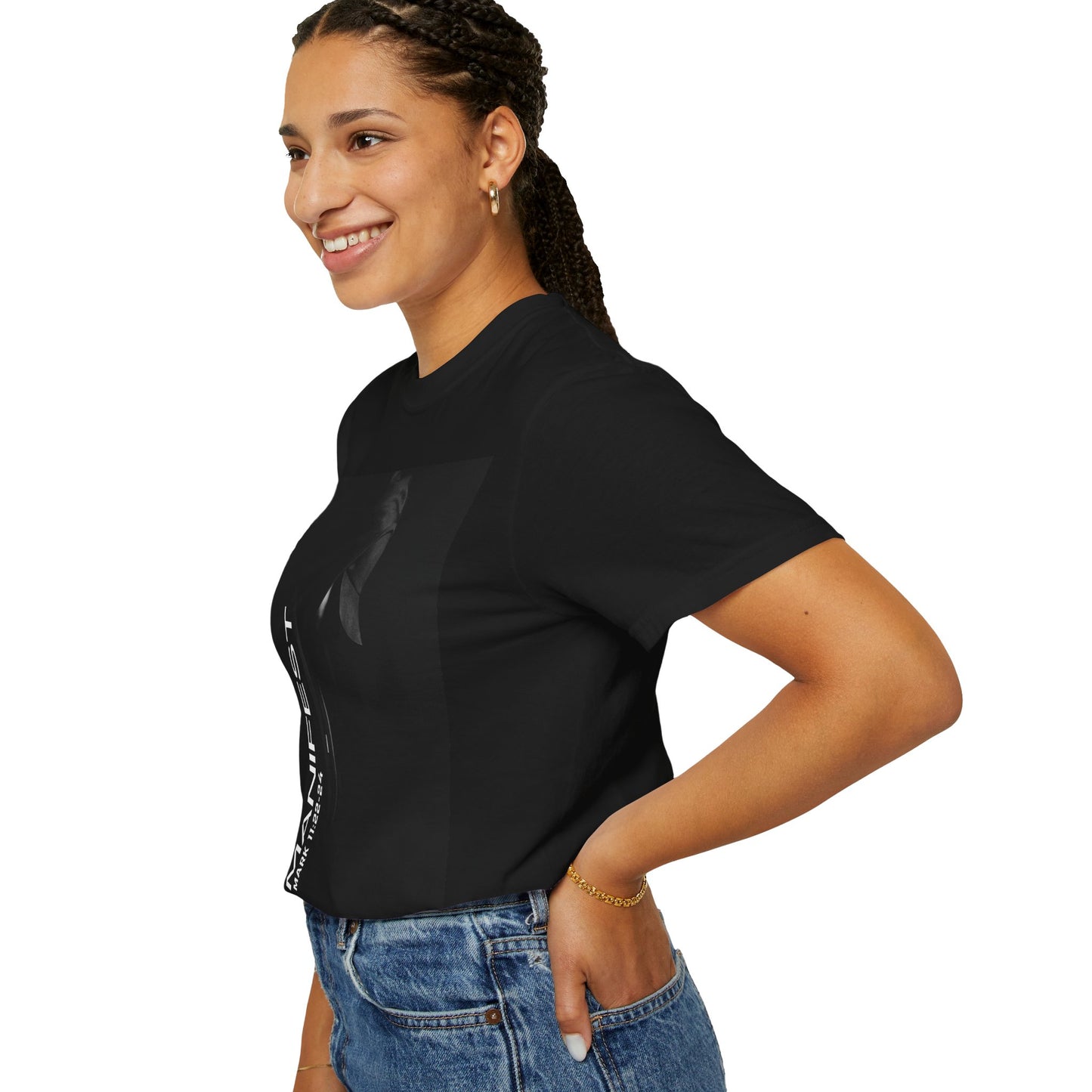 Christian Unisex T-shirt Manifesting Capability Mark 11: 22-24