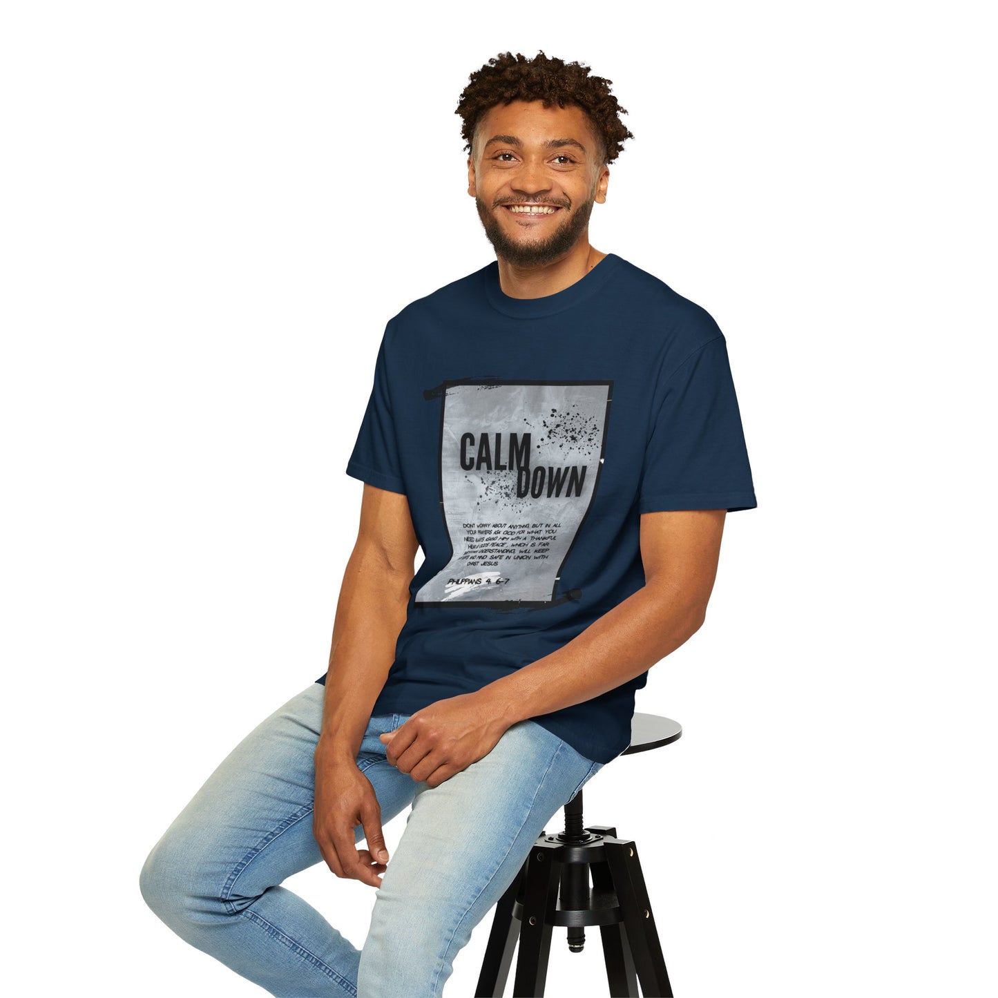 Peaceful Reminder Unisex T-shirt - Philippians 4: 6-9