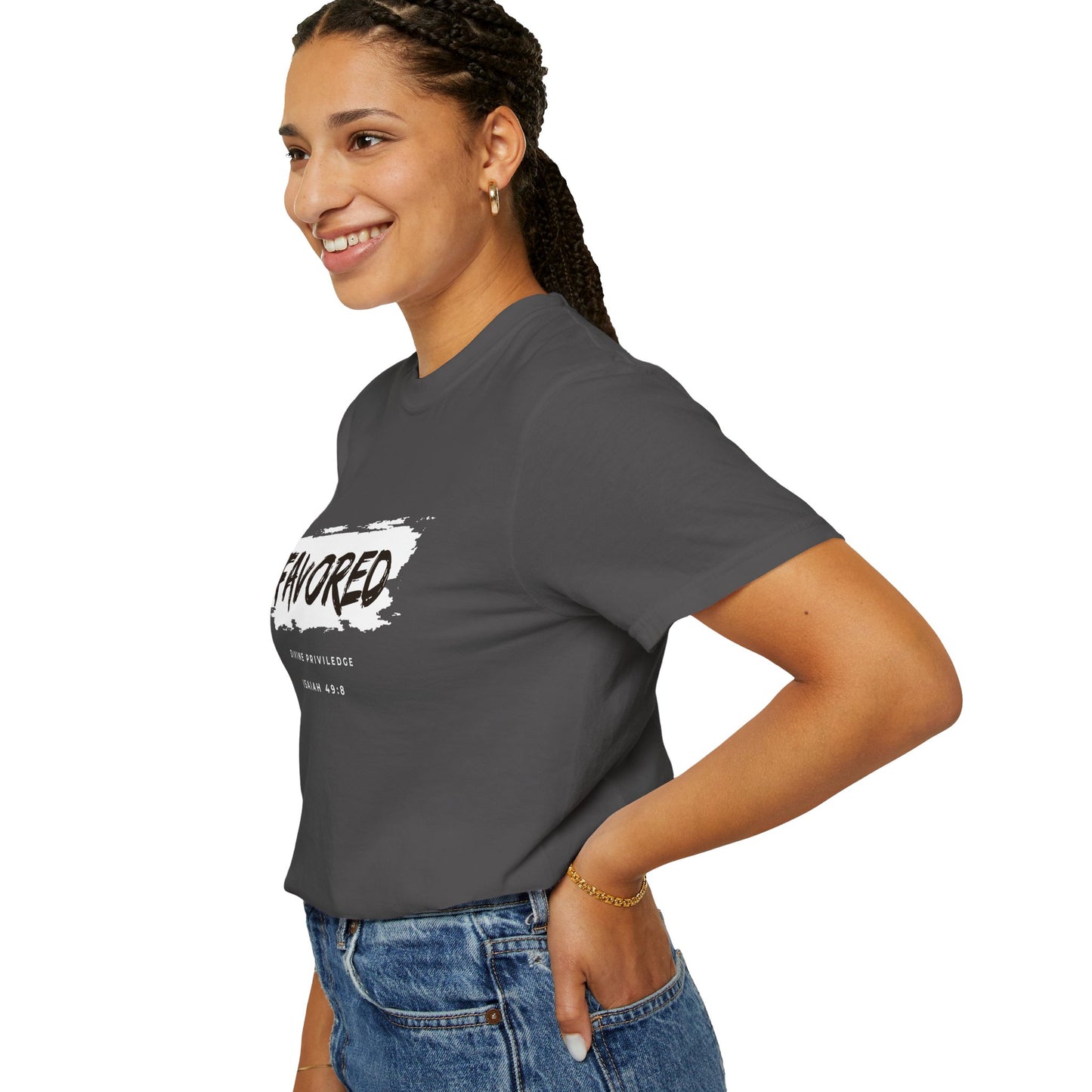 Isaiah 49:8 Unisex T-Shirt - Promise of Favor Design