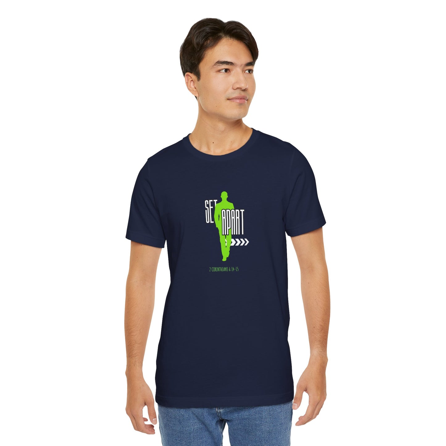 Christian Unisex Tee - 2 Corinthians 6:14-16 Inspired Design