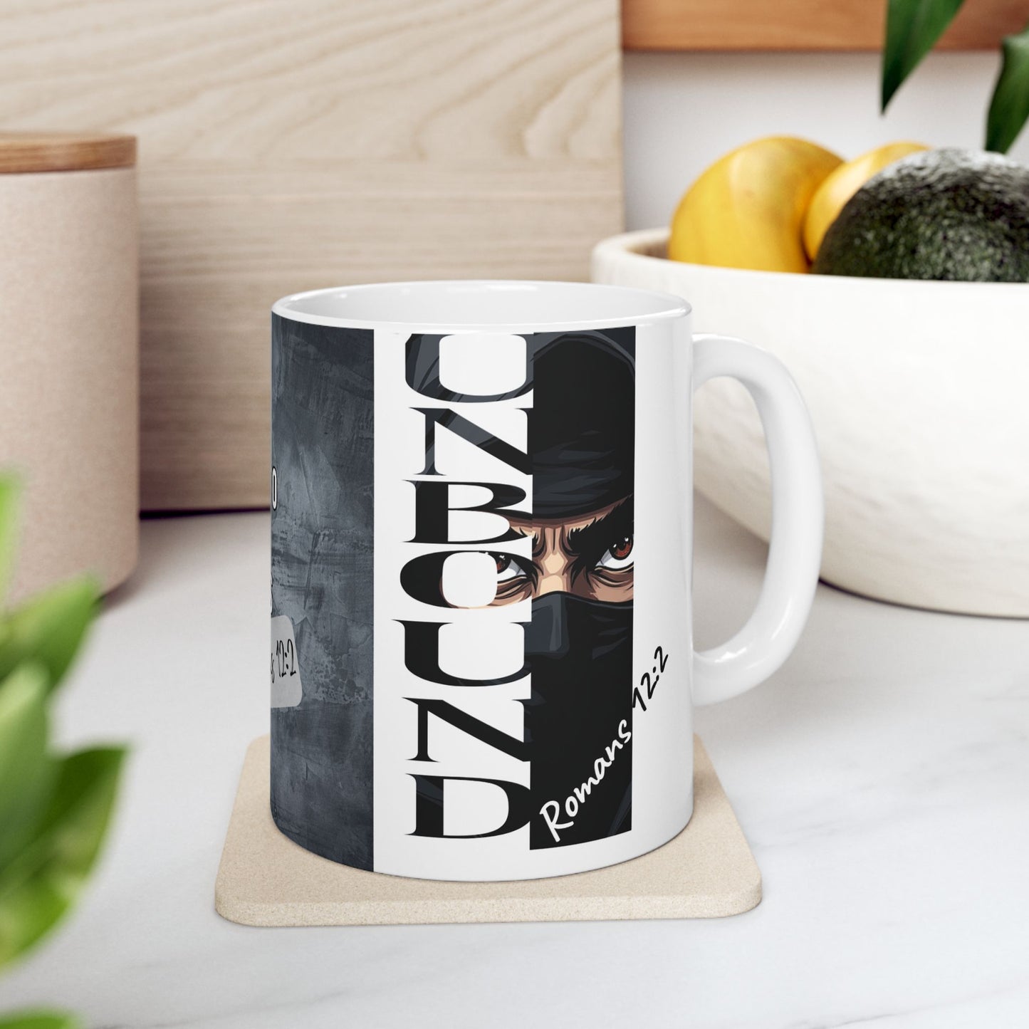 Mug - Romans 12:2 Non Conforming Christian Ceramic Mug (11oz, 15oz)