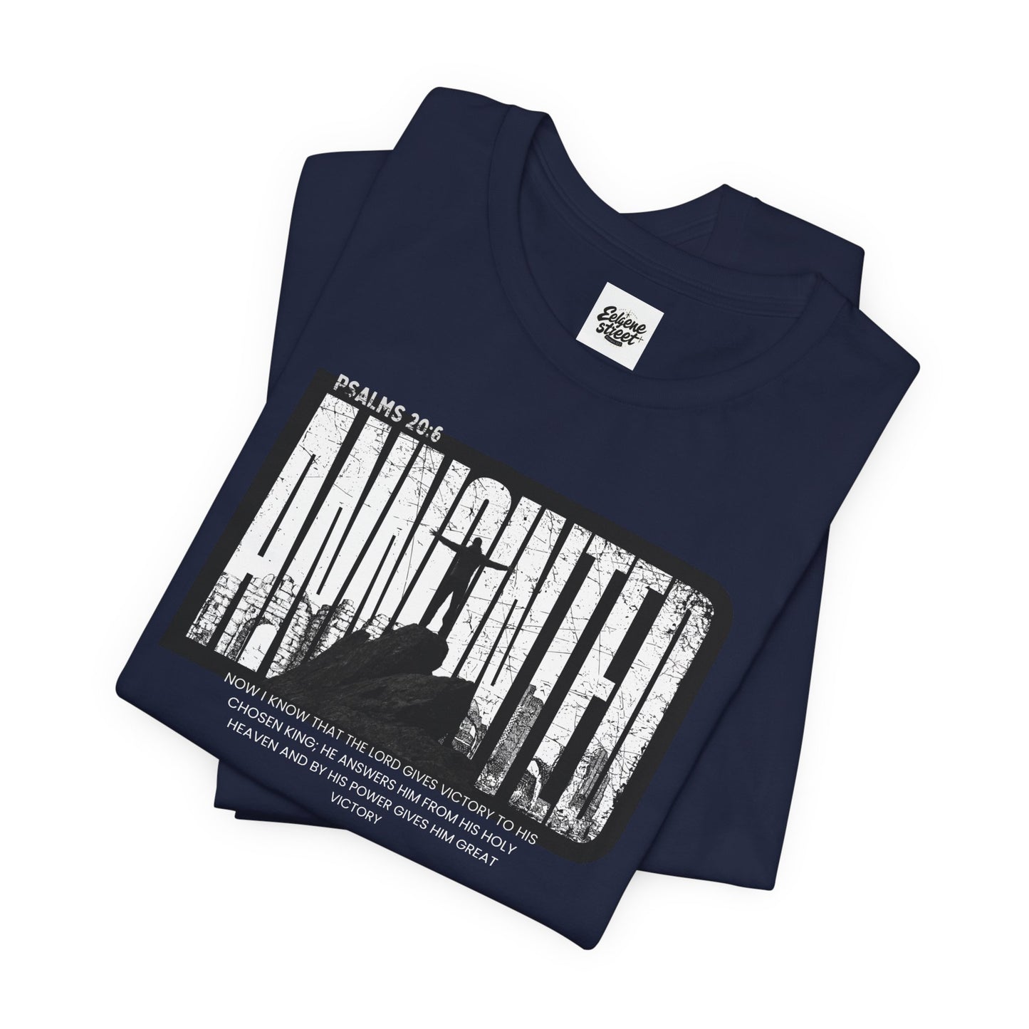 Faith Victory Unisex Tee - Psalm 20:6 Inspired
