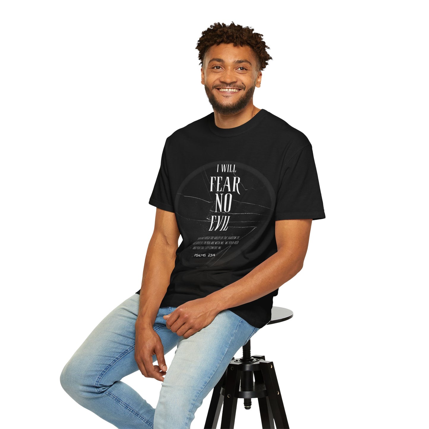 Christian Comfort Unisex T-shirt Fear Not Psalm 23:4