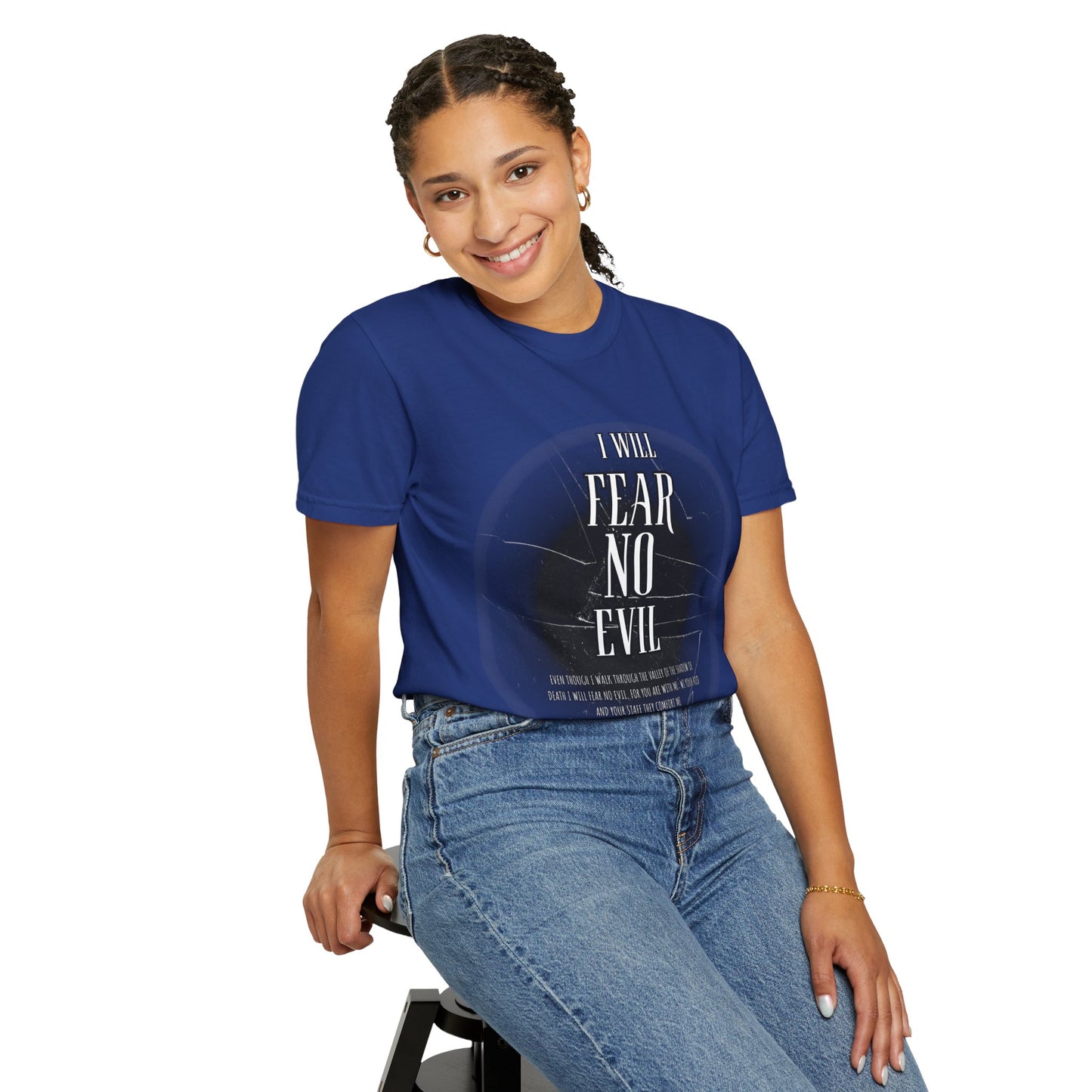 Christian Comfort Unisex T-shirt Fear Not Psalm 23:4