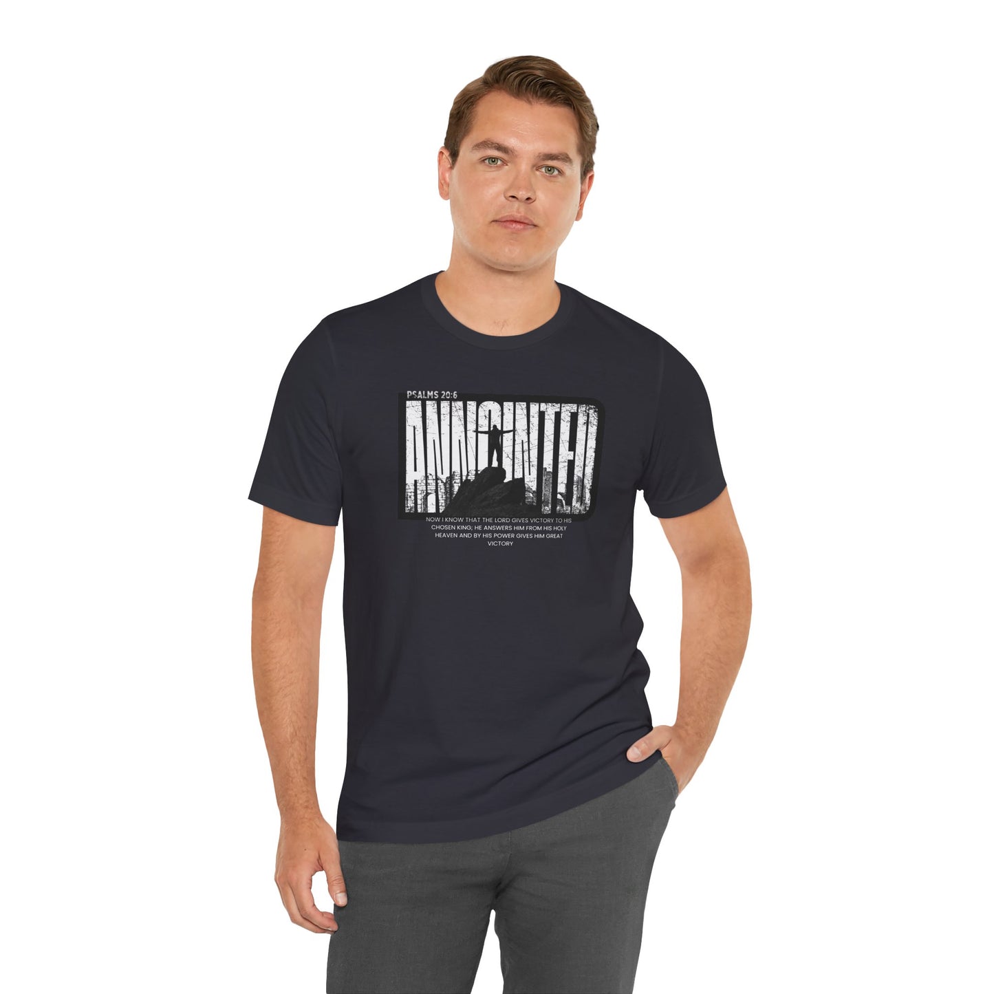 Faith Victory Unisex Tee - Psalm 20:6 Inspired