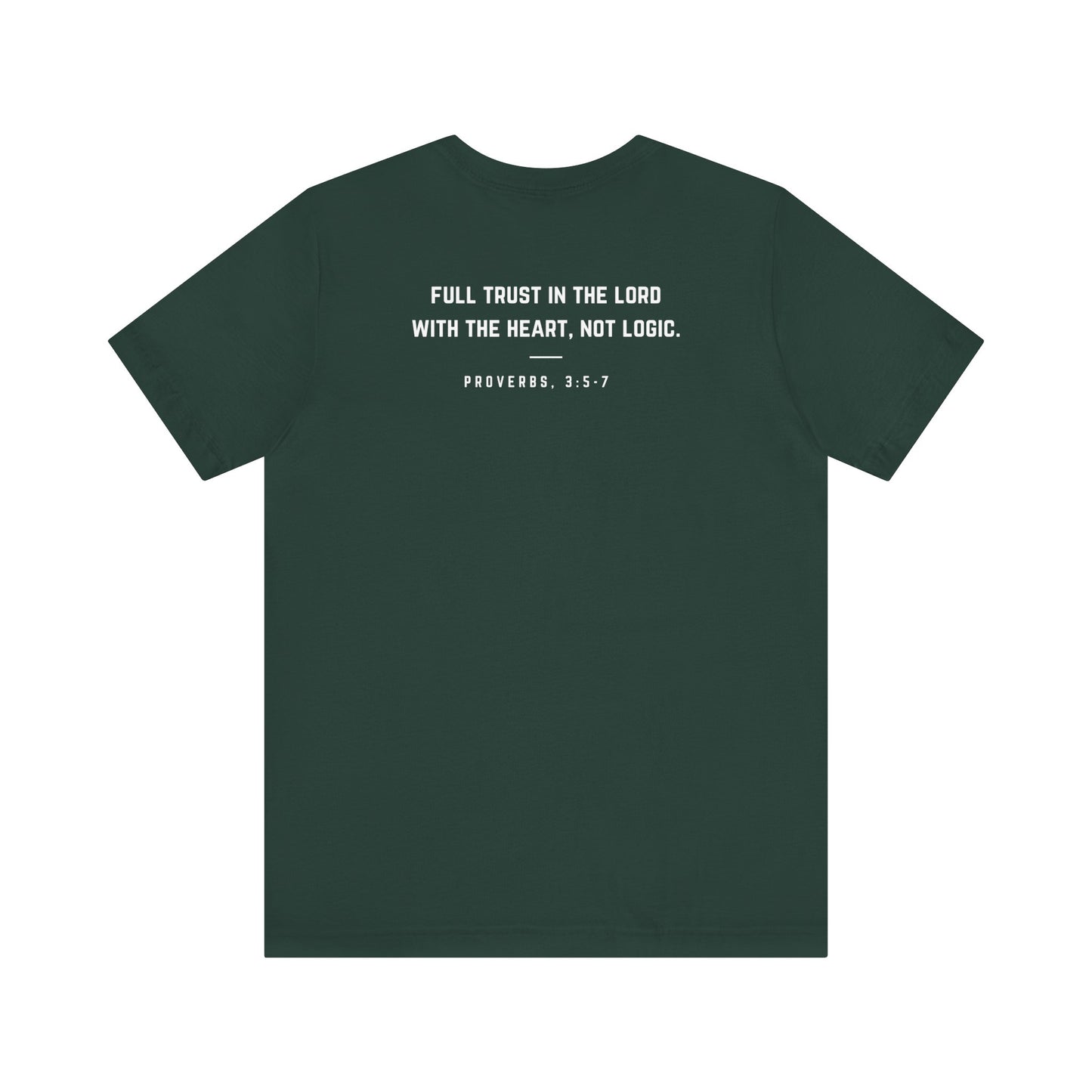 Faith Tee - Proverbs 3:5-7 Inspiration