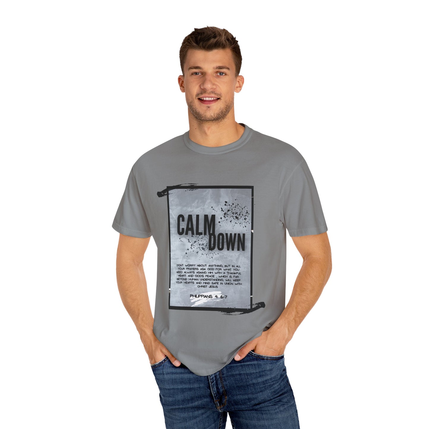 Peaceful Reminder Unisex T-shirt - Philippians 4: 6-9