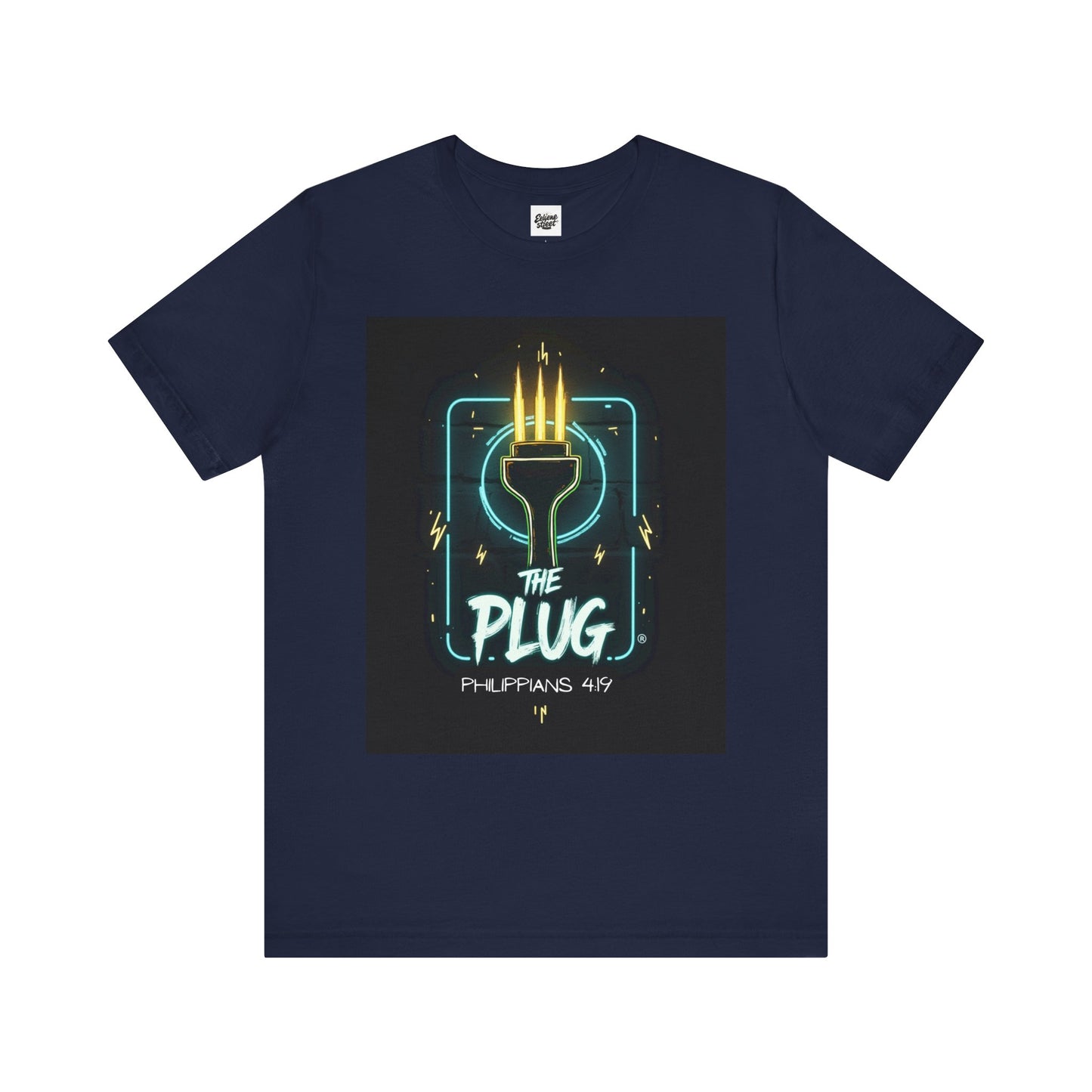 Christian Unisex Tee - Philippians 4:19 God Supplies All Our Needs Design