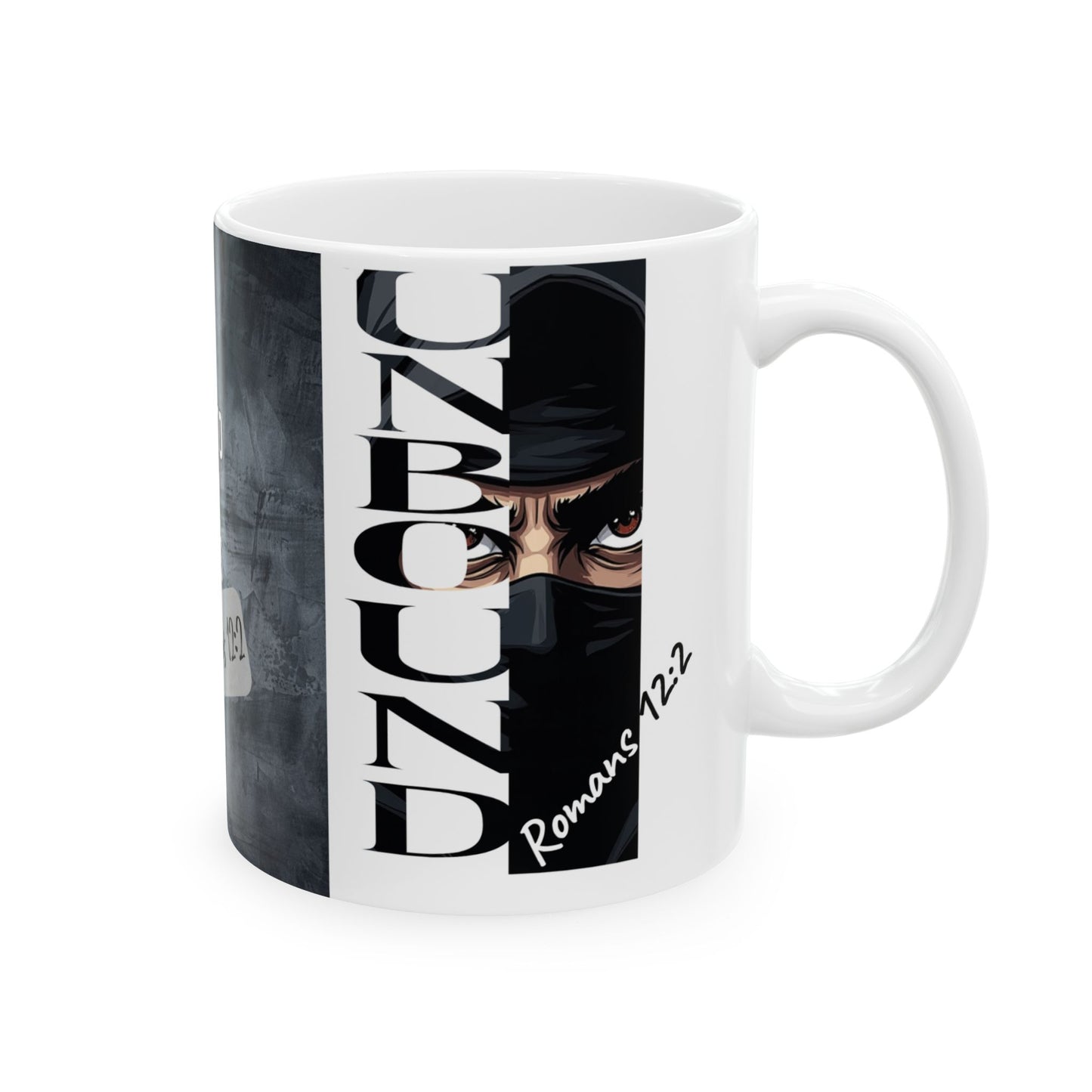Mug - Romans 12:2 Non Conforming Christian Ceramic Mug (11oz, 15oz)