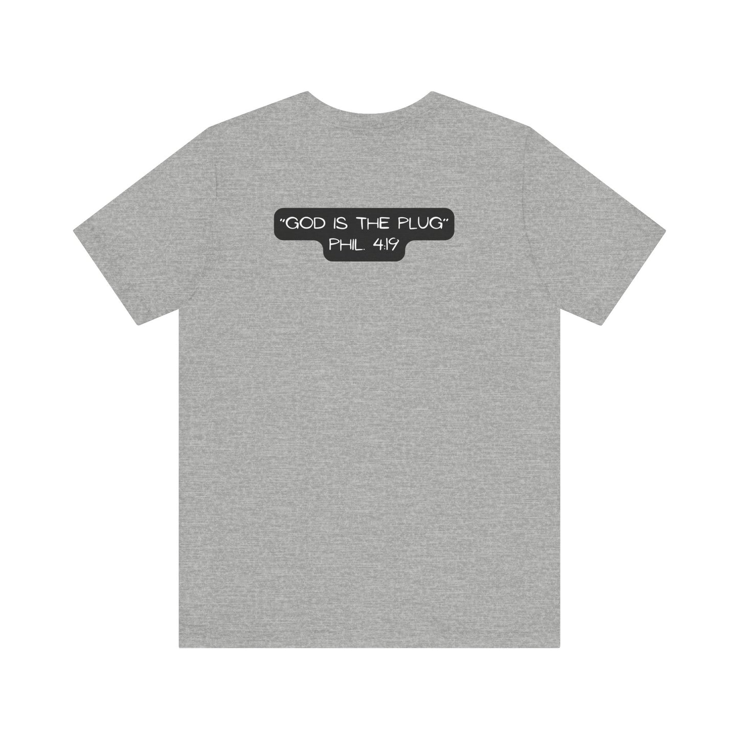 Christian Unisex Tee - Philippians 4:19 God Supplies All Our Needs Design