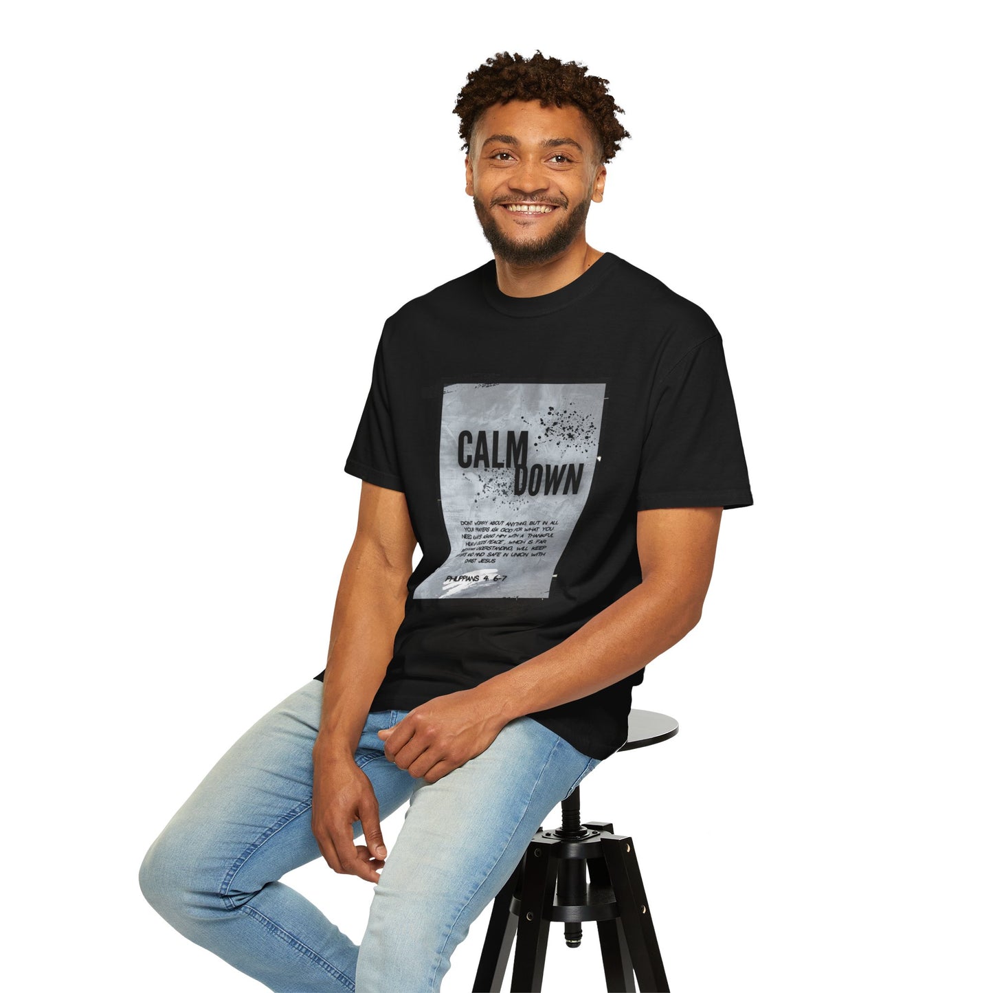 Peaceful Reminder Unisex T-shirt - Philippians 4: 6-9