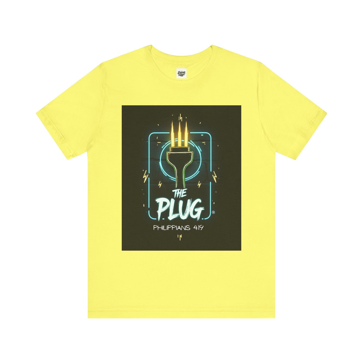 Christian Unisex Tee - Philippians 4:19 God Supplies All Our Needs Design