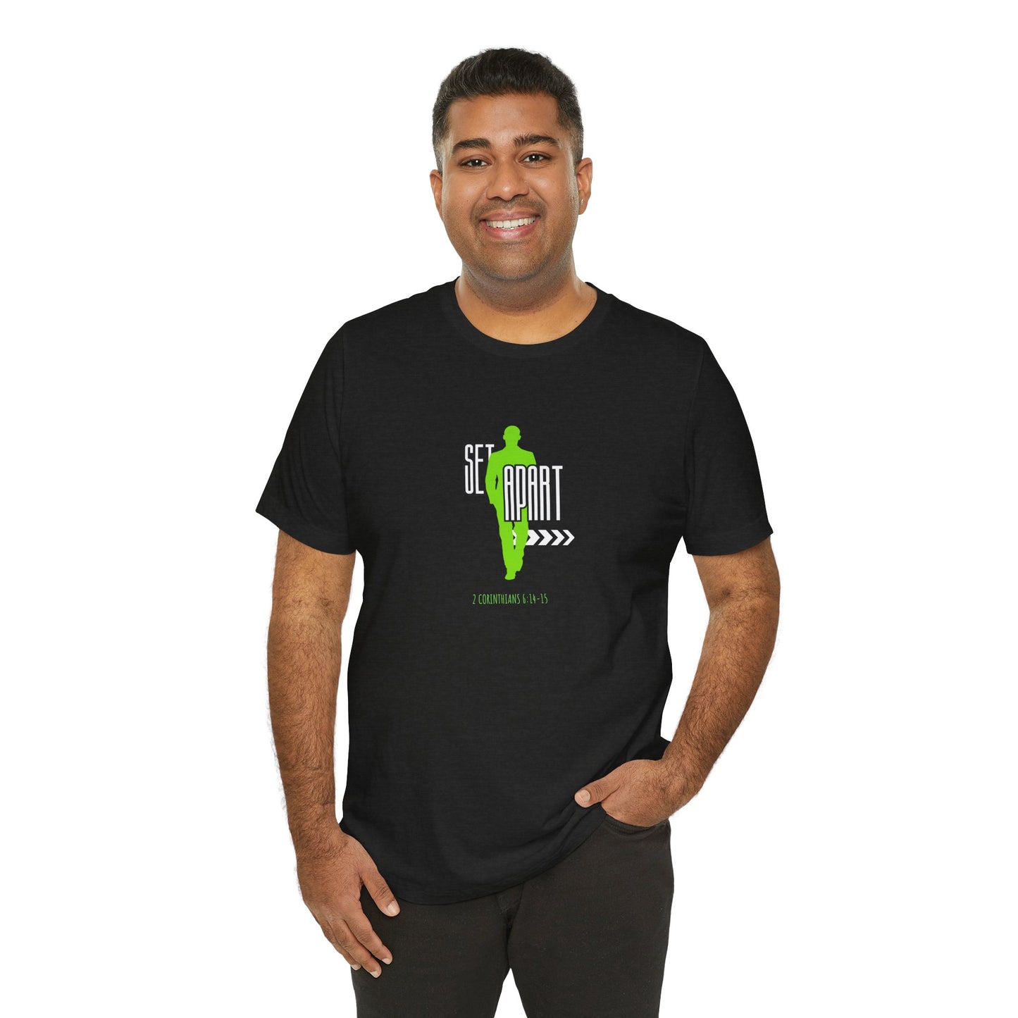 Christian Unisex Tee - 2 Corinthians 6:14-16 Inspired Design