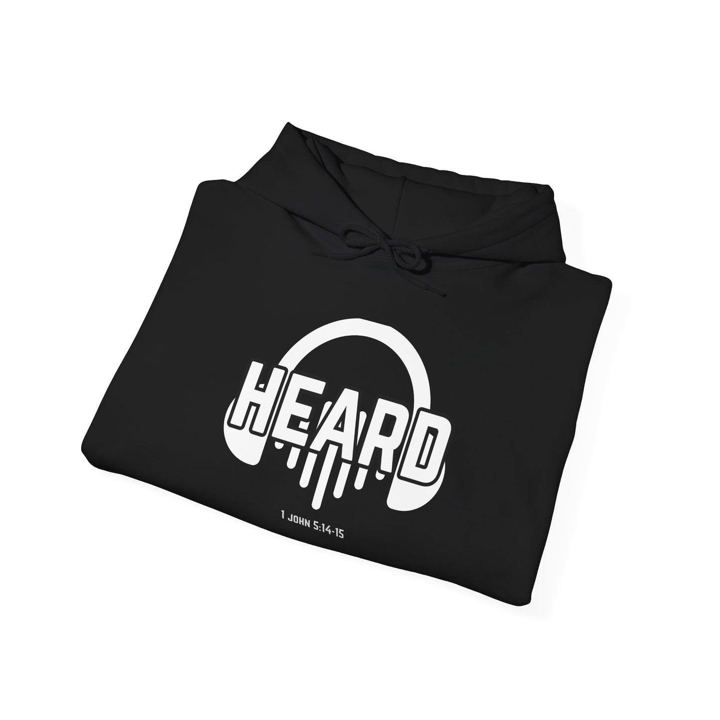 Christian Scripture Hoodie - 1st John 5: 14-15 Unisex