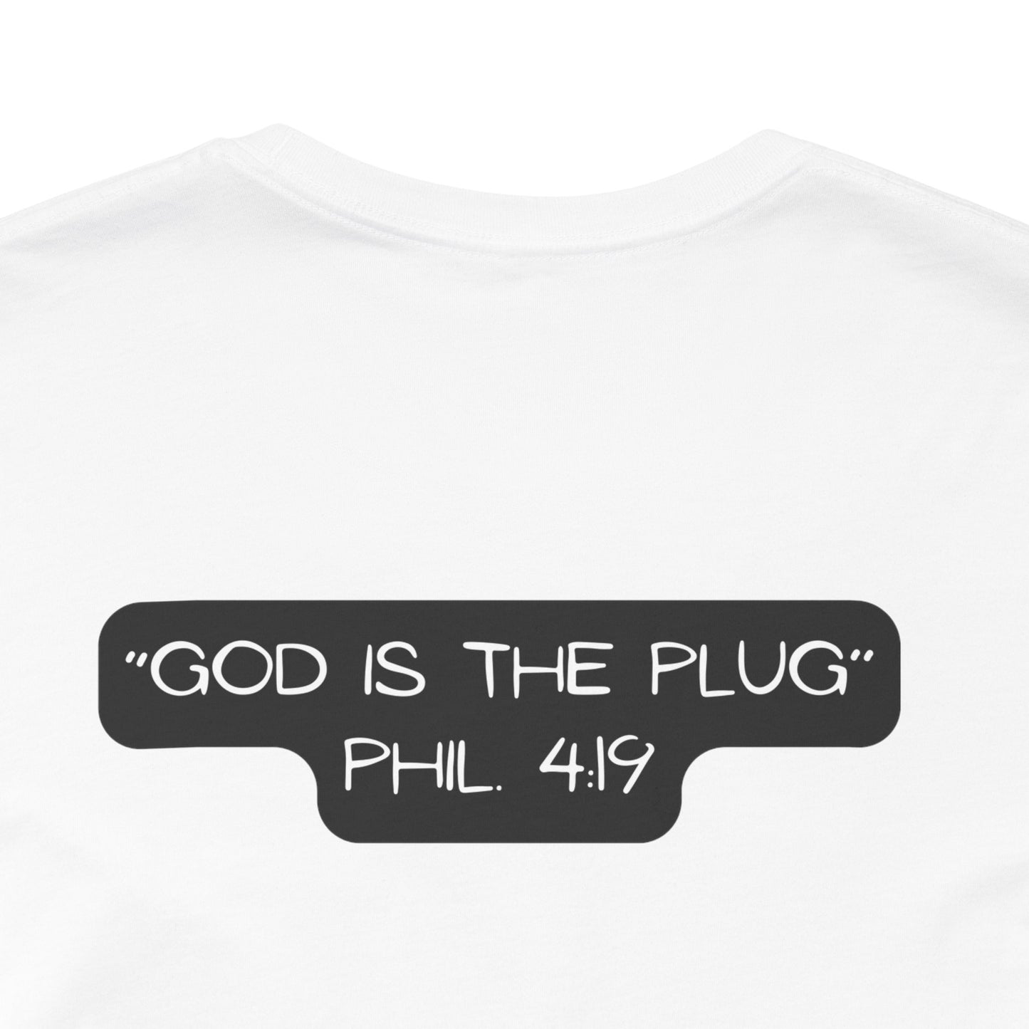 Christian Unisex Tee - Philippians 4:19 God Supplies All Our Needs Design