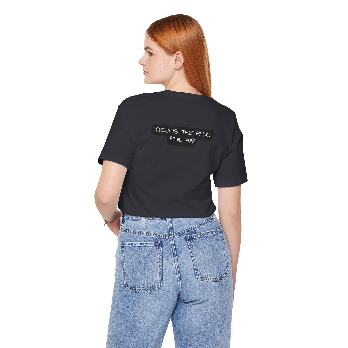 Christian Unisex Tee - Philippians 4:19 God Supplies All Our Needs Design