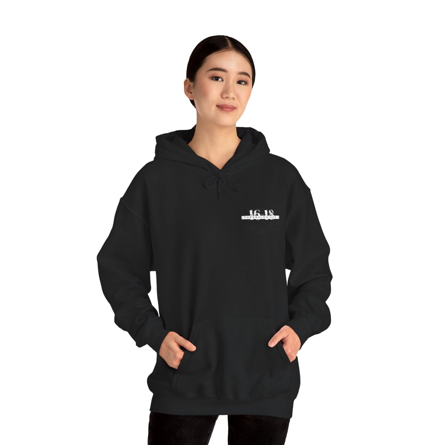 Glow Women's Hoodie - 1 Thessalonians 5:16-18 Design