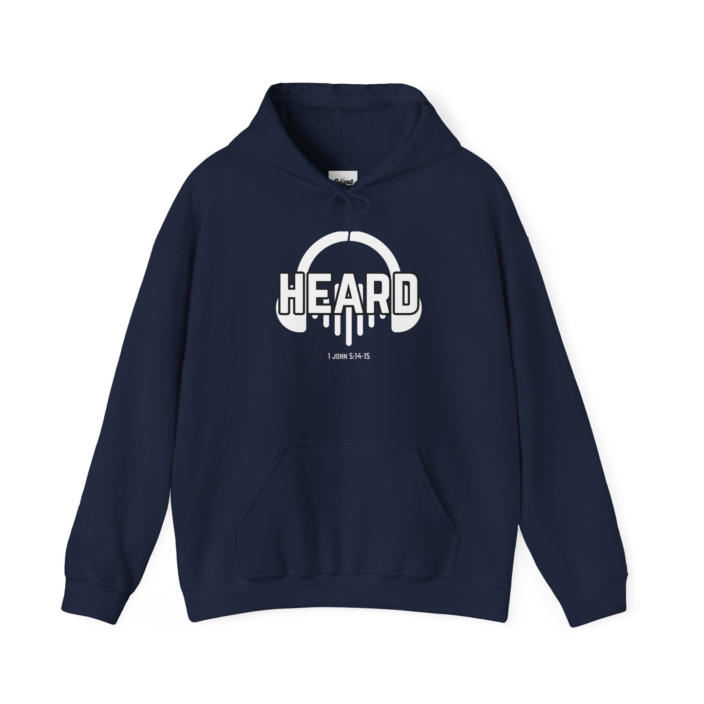 Christian Scripture Hoodie - 1st John 5: 14-15 Unisex