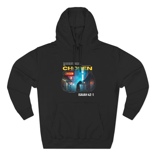Fleece Hoodie Chosen by God - Psalm 42:1 Inspiration