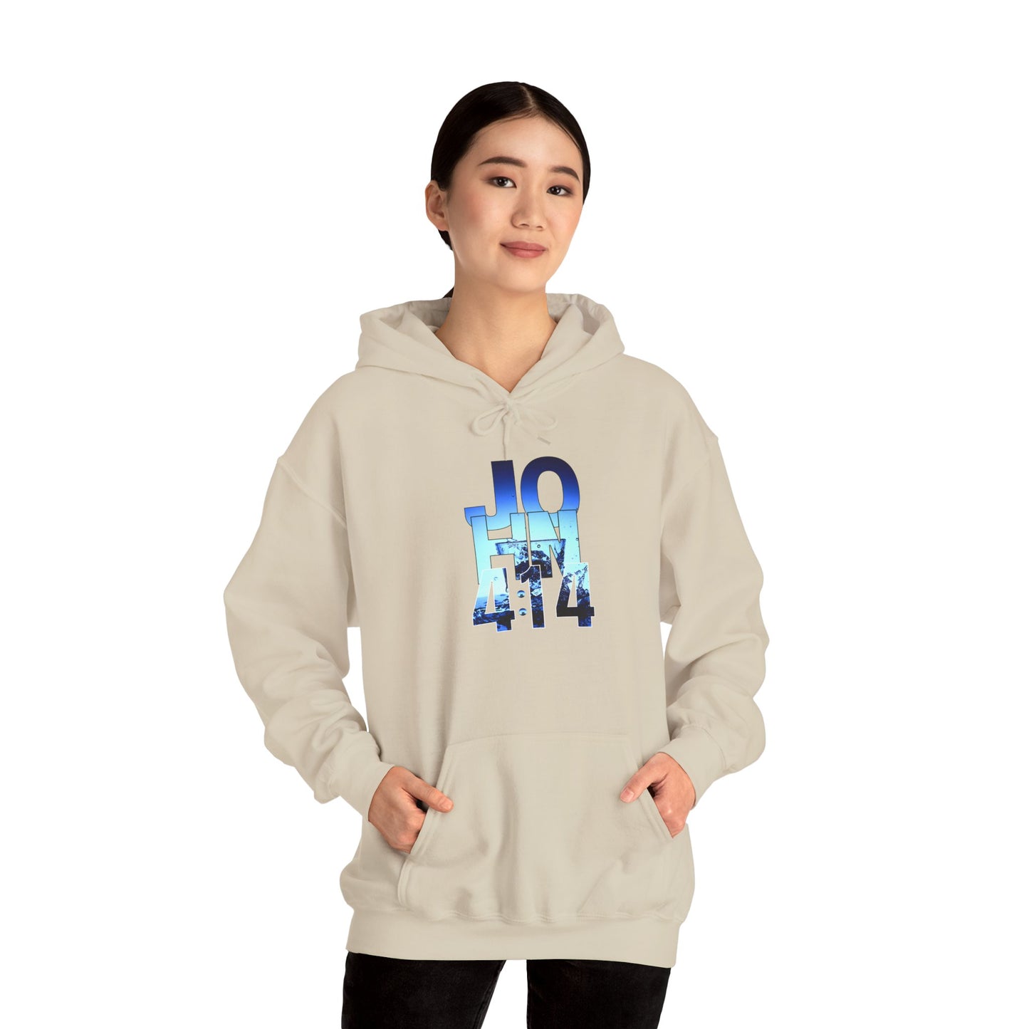 Christian Hoodie - John 4:14 Design