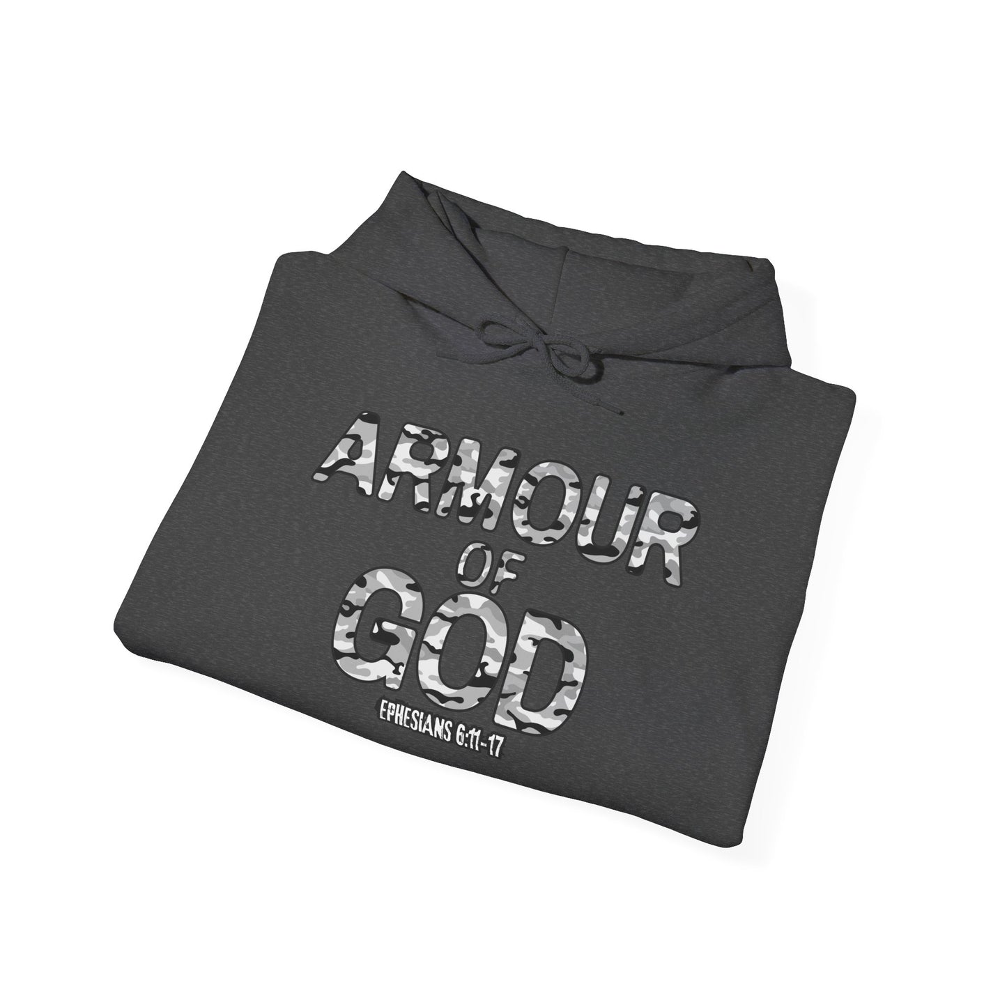 Armour of God Hoodie — Ephesians 6:11-17 Spiritual Warfare Sweatshirt