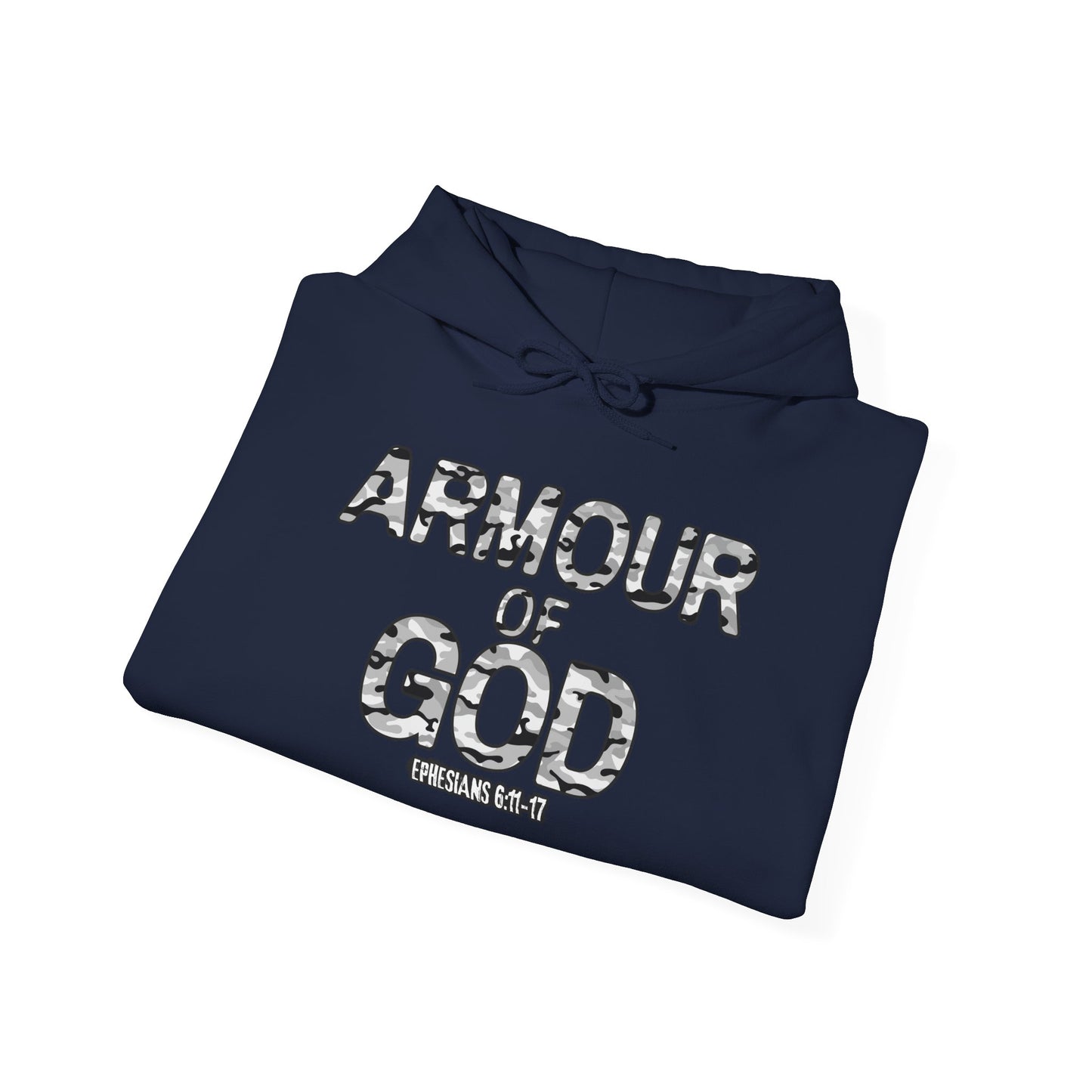 Armour of God Hoodie — Ephesians 6:11-17 Spiritual Warfare Sweatshirt