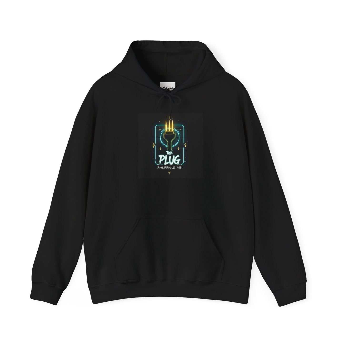Christian Hoodie - Philippians 4:19 'The Plug' Sweatshirt