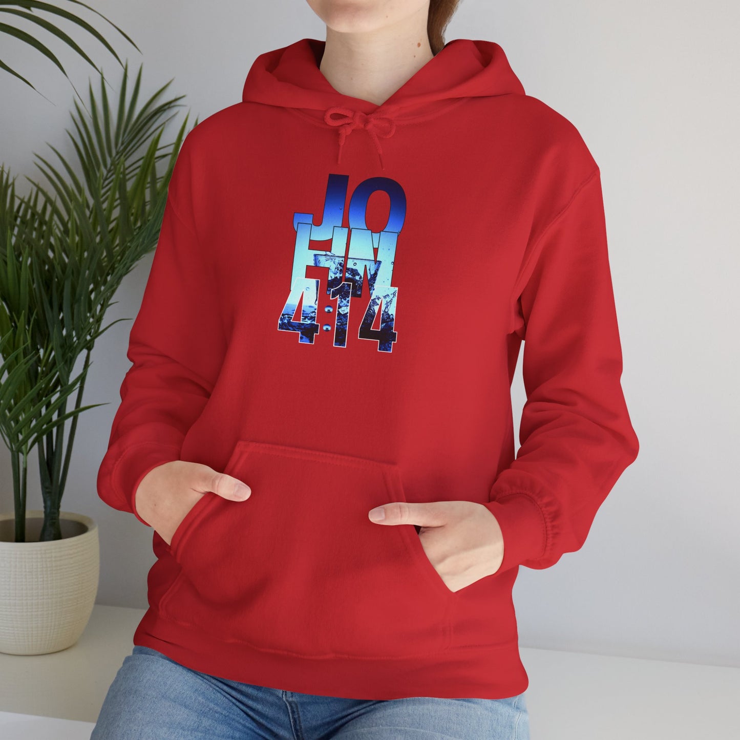 Christian Hoodie - John 4:14 Design