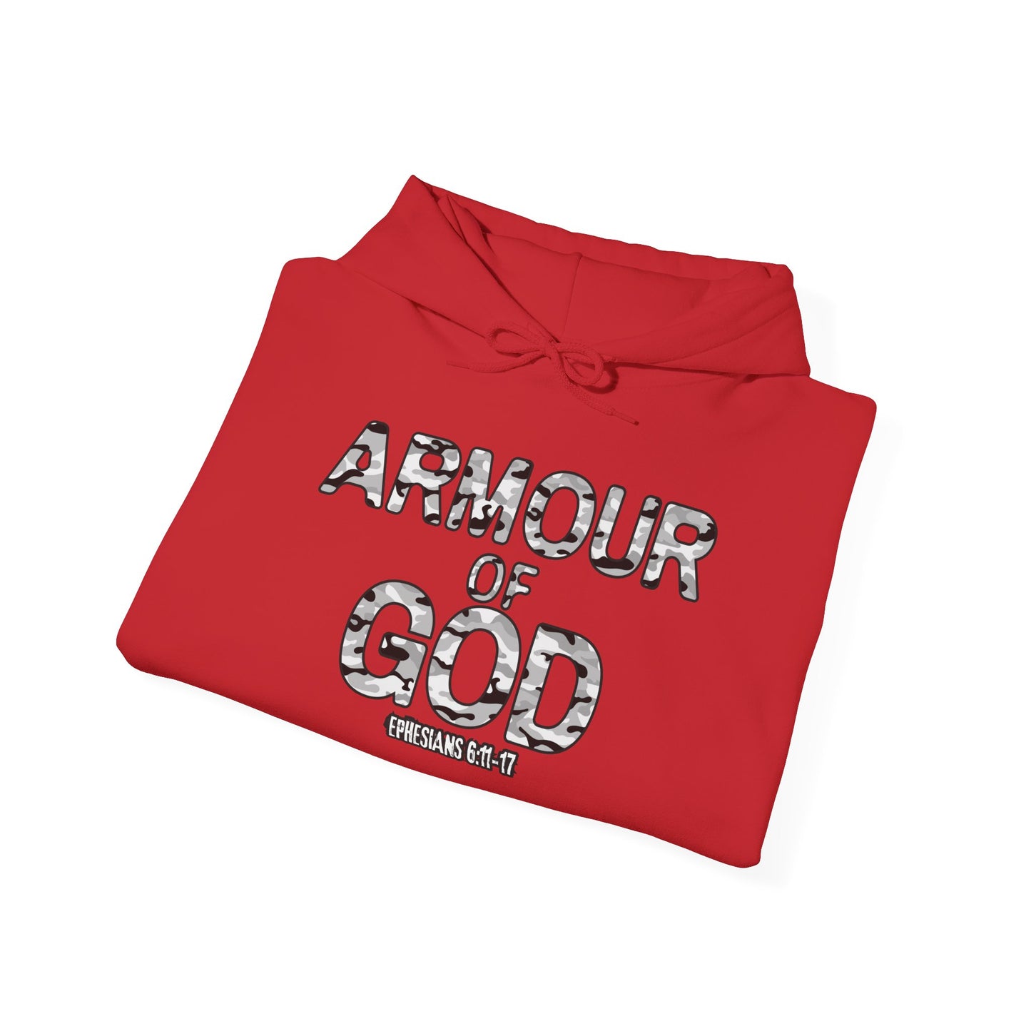 Armour of God Hoodie — Ephesians 6:11-17 Spiritual Warfare Sweatshirt
