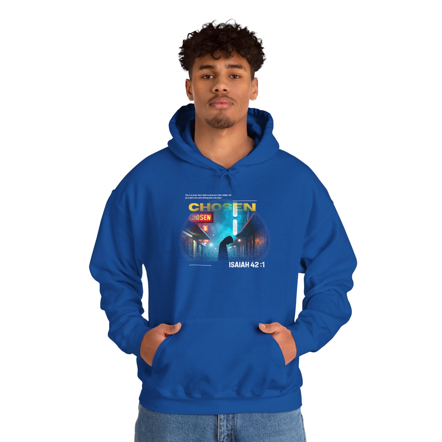 Christian Hoodie - Chosen by God Isaiah 42:1