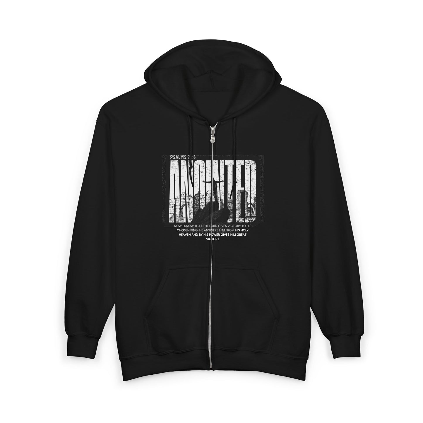 Psalm 20:6 Inspired Hoodie for Couples - Unisex