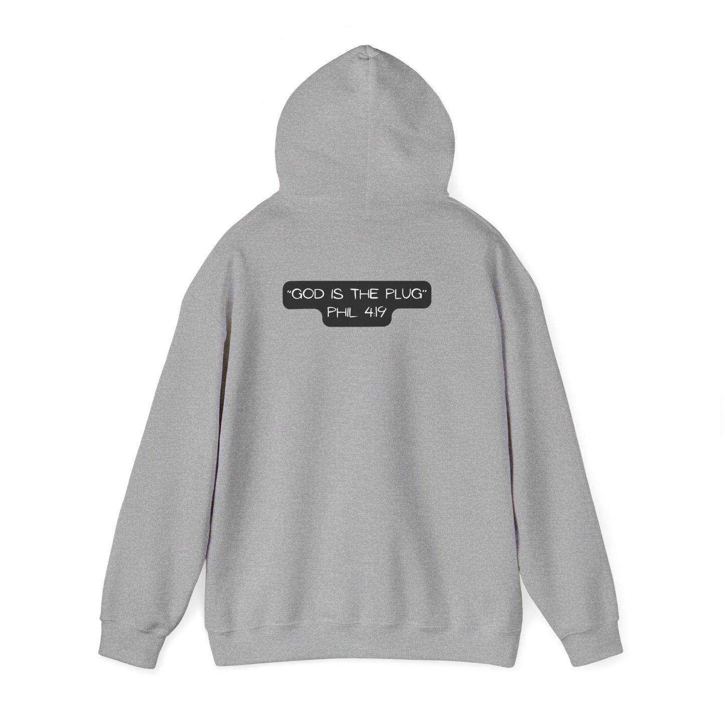 Christian Hoodie - Philippians 4:19 'The Plug' Sweatshirt