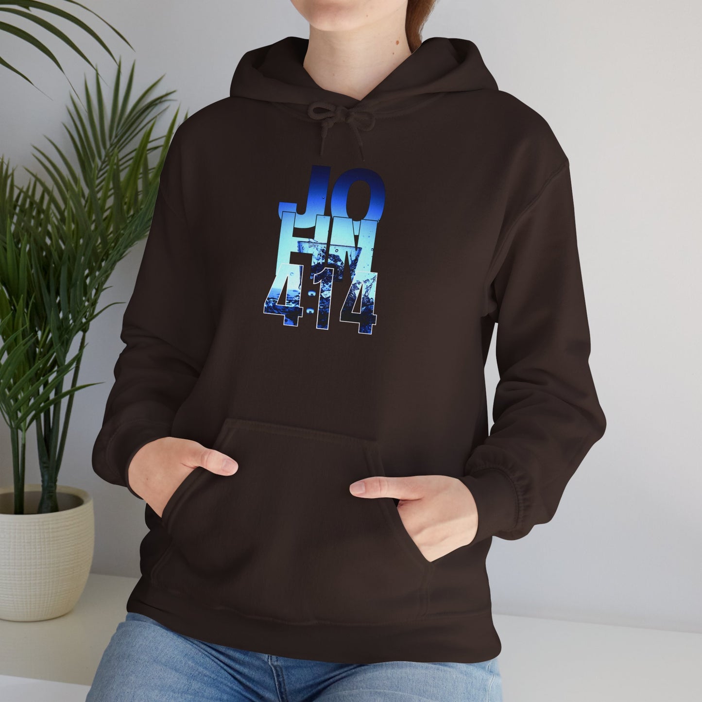 Christian Hoodie - John 4:14 Design