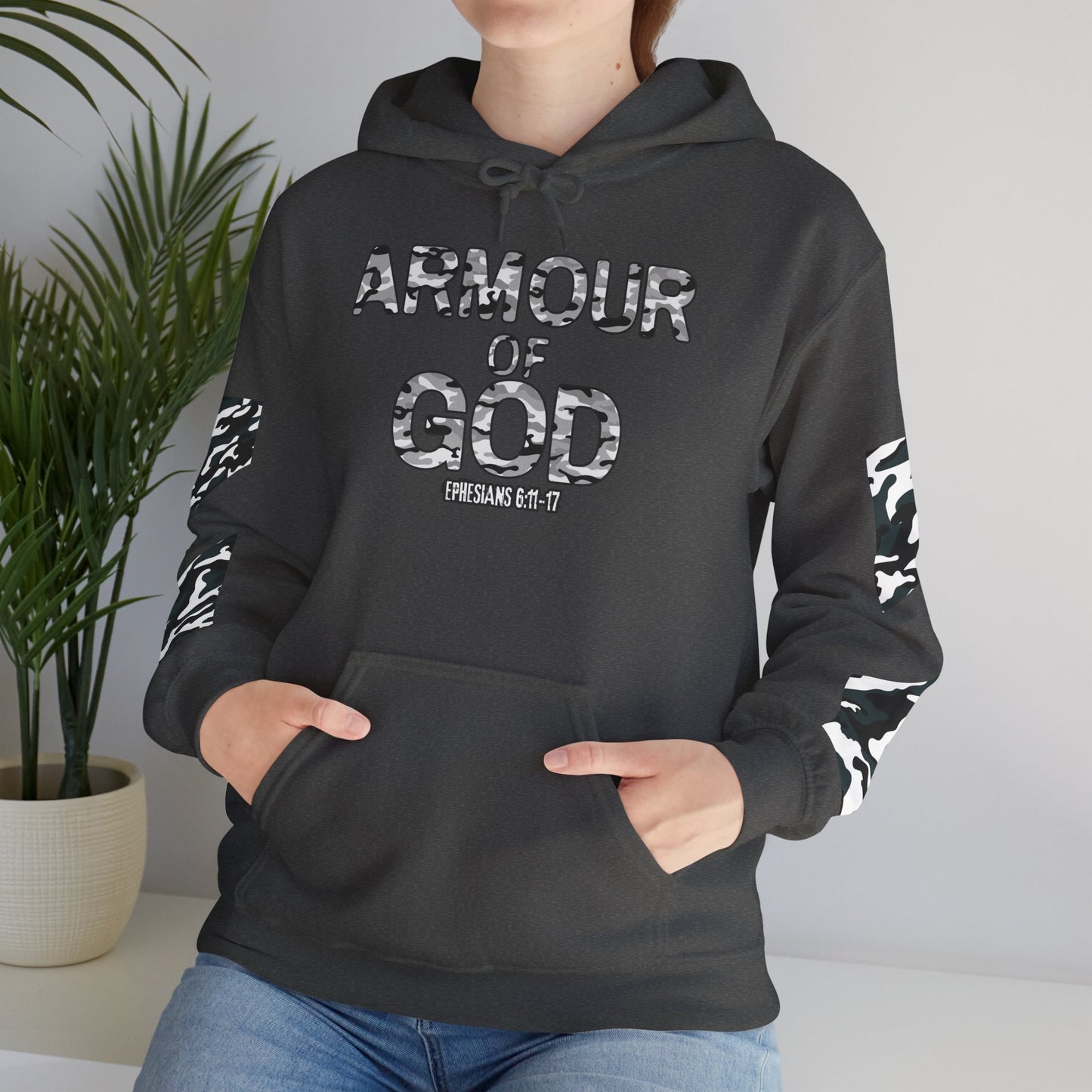 Armour of God Hoodie — Ephesians 6:11-17 Spiritual Warfare Sweatshirt