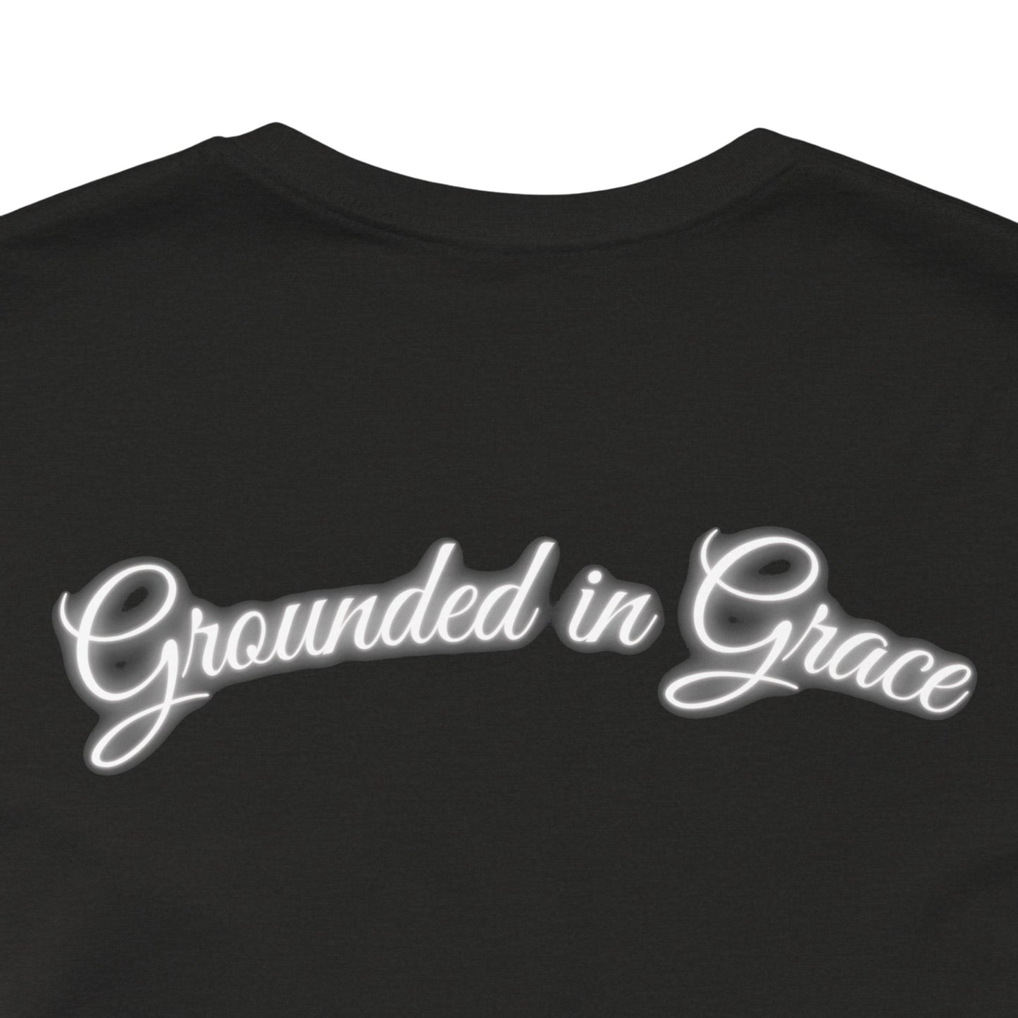 Unisex Tee - Unshaken in God's Presence Inspired by Psalms 16:8 - Women