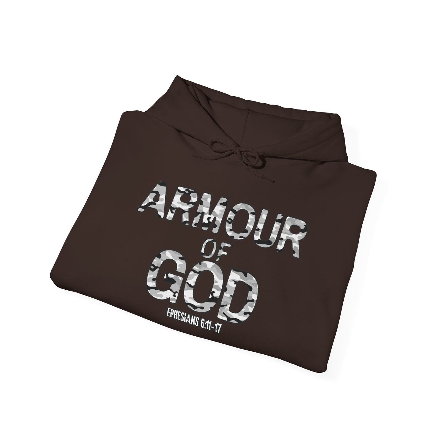 Armour of God Hoodie — Ephesians 6:11-17 Spiritual Warfare Sweatshirt