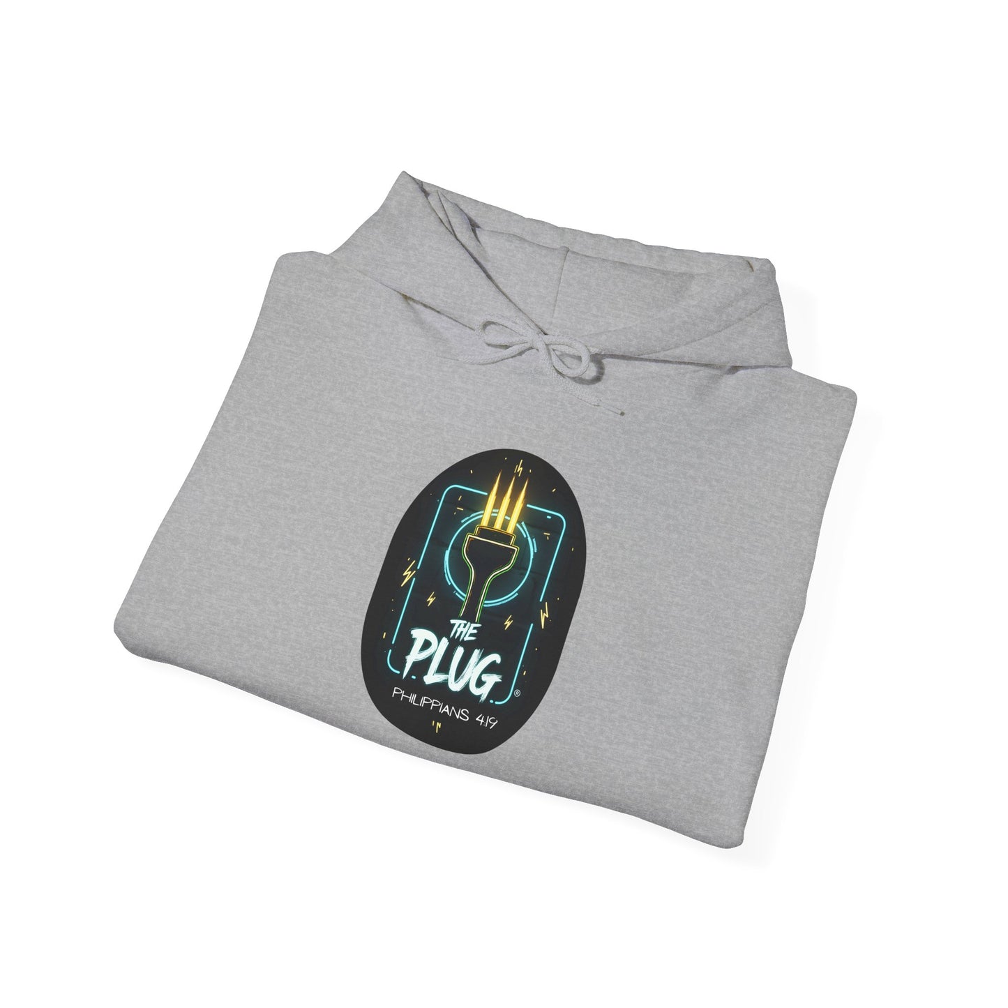Christian Hoodie - Philippians 4:19 'The Plug' Sweatshirt