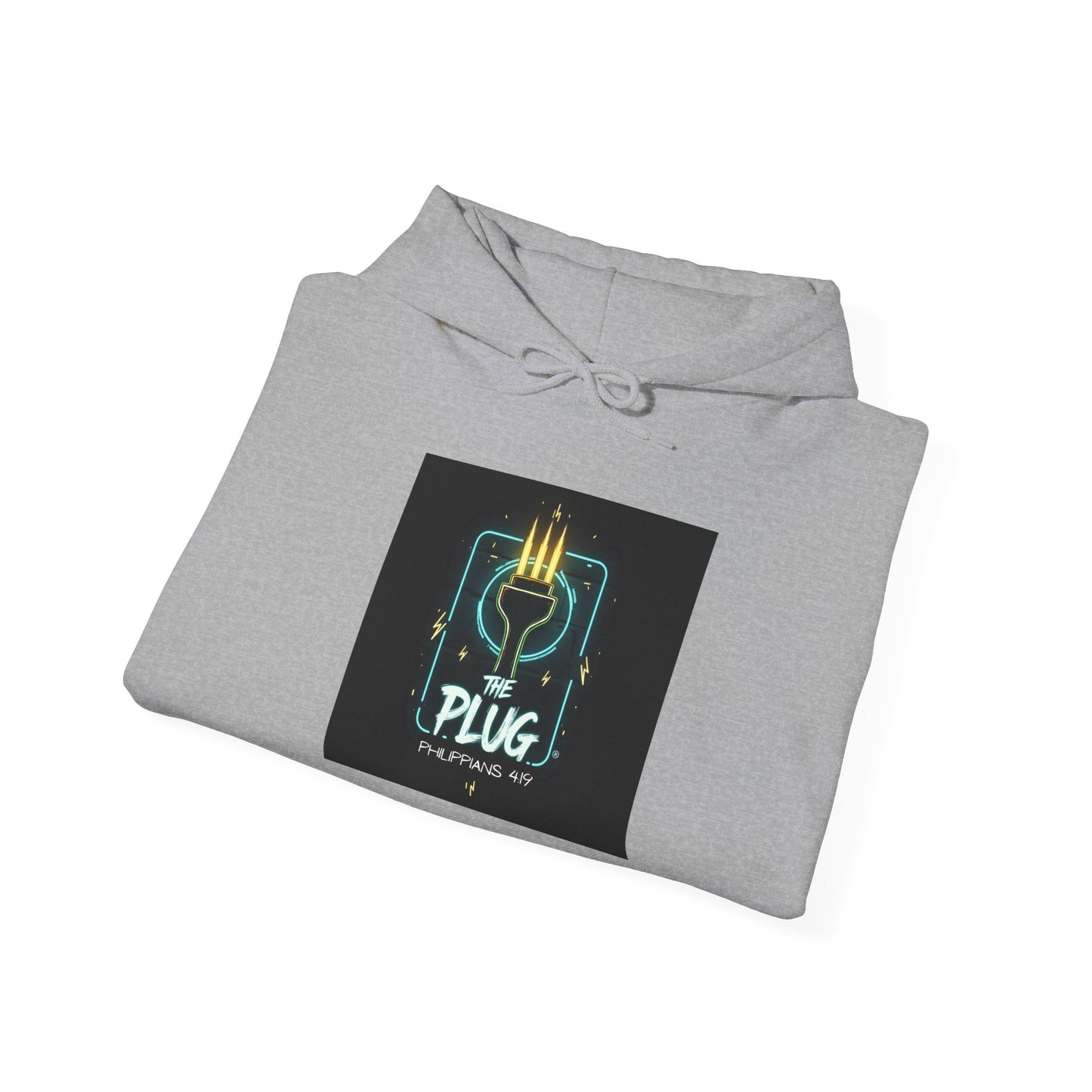 Christian Hoodie - Philippians 4:19 'The Plug' Sweatshirt