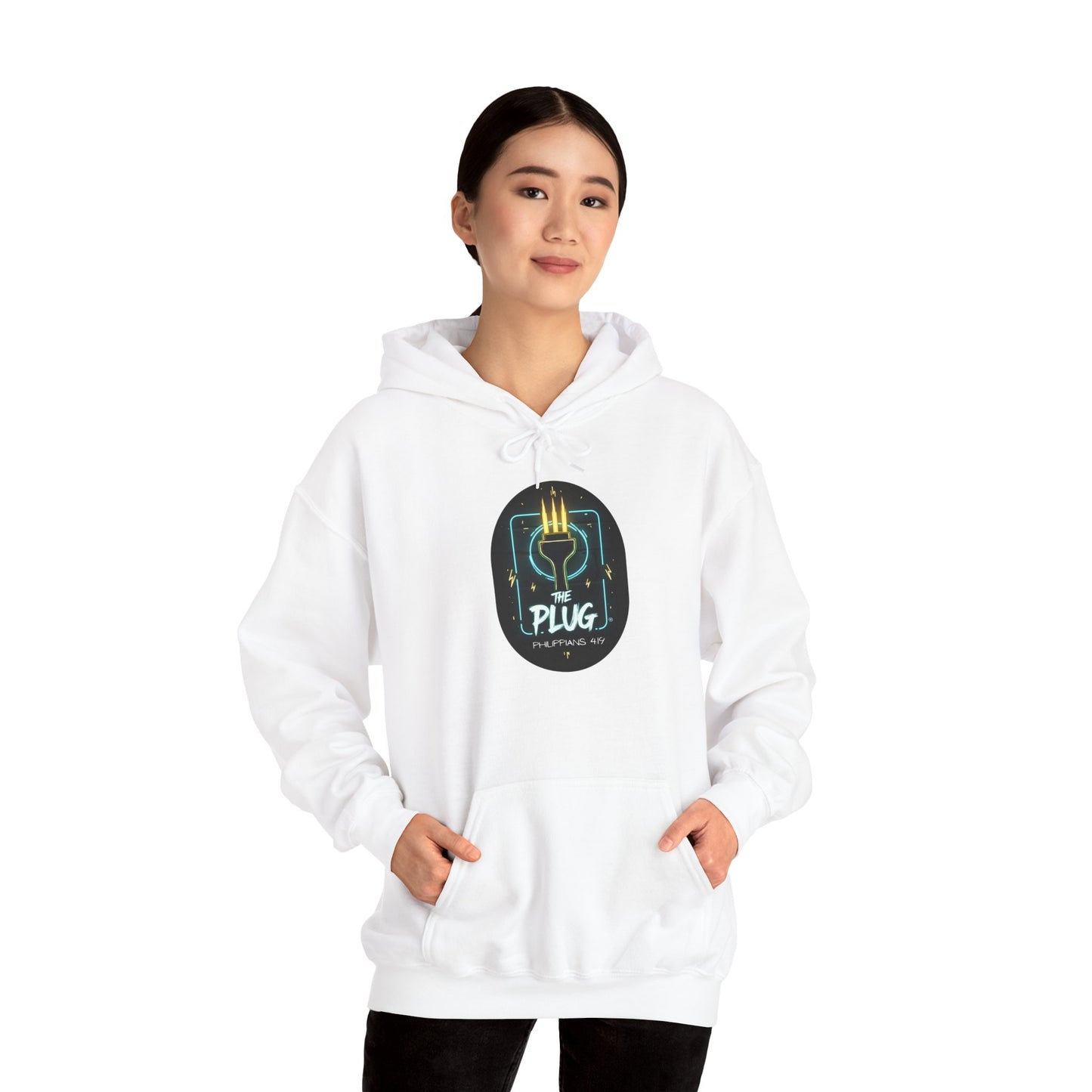 Christian Hoodie - Philippians 4:19 'The Plug' Sweatshirt