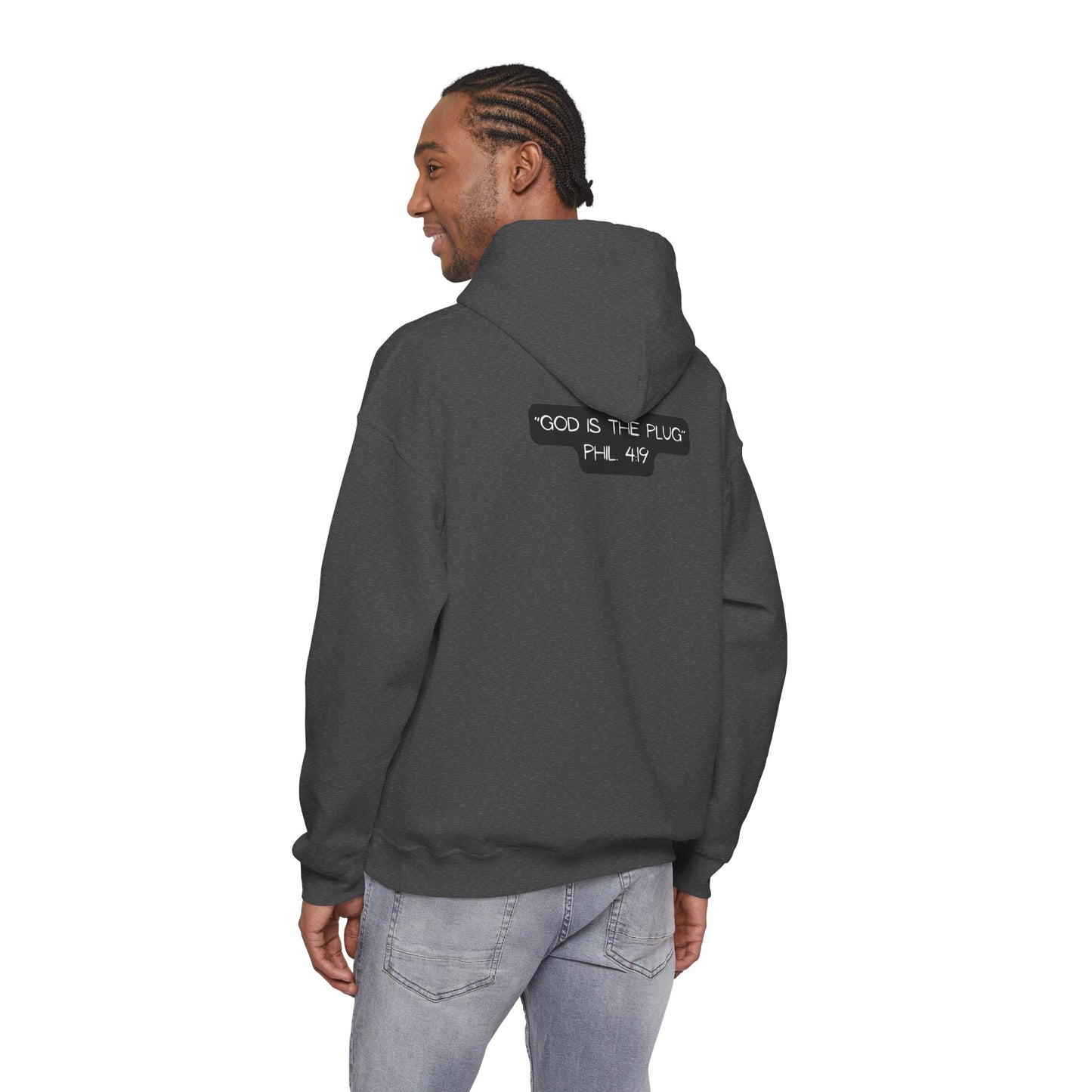 Christian Hoodie - Philippians 4:19 'The Plug' Sweatshirt