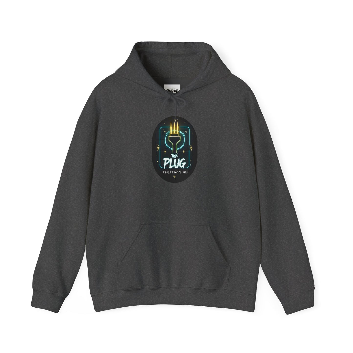 Christian Hoodie - Philippians 4:19 'The Plug' Sweatshirt