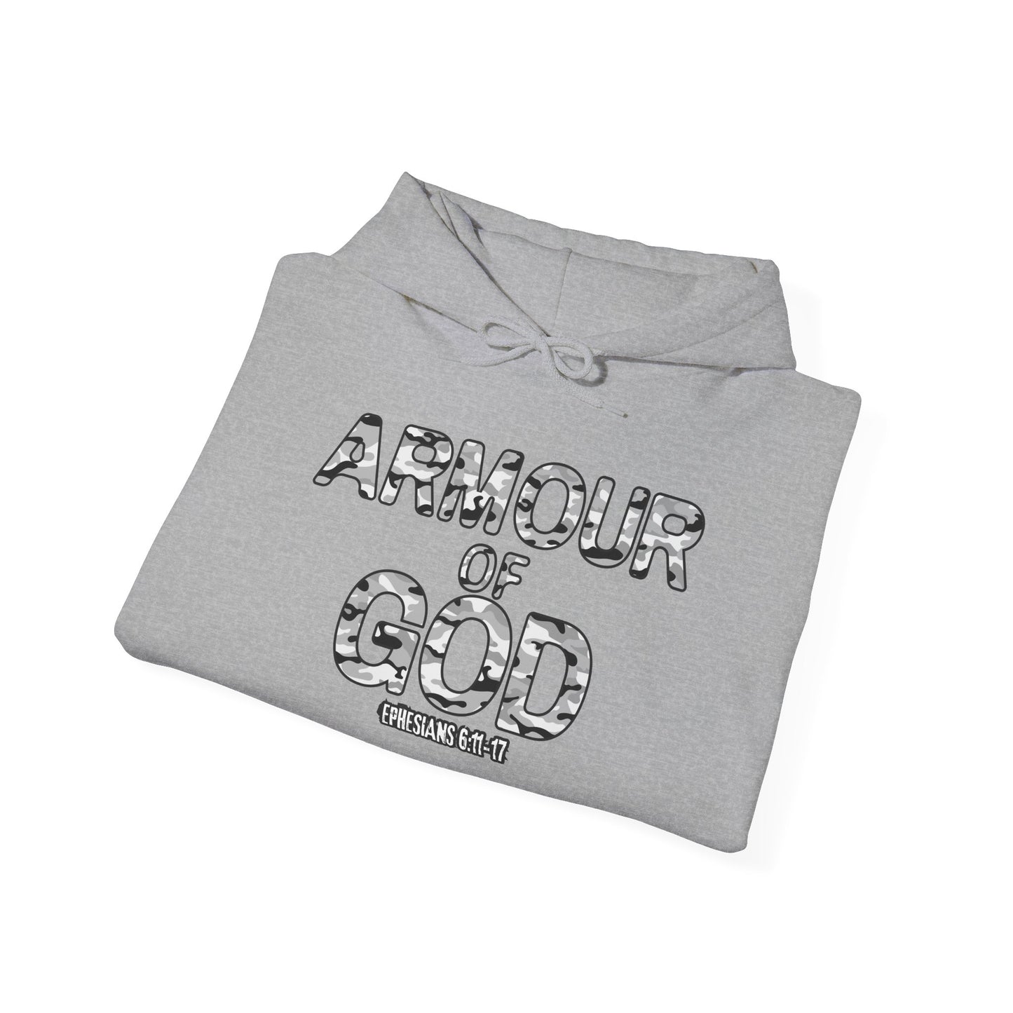 Armour of God Hoodie — Ephesians 6:11-17 Spiritual Warfare Sweatshirt